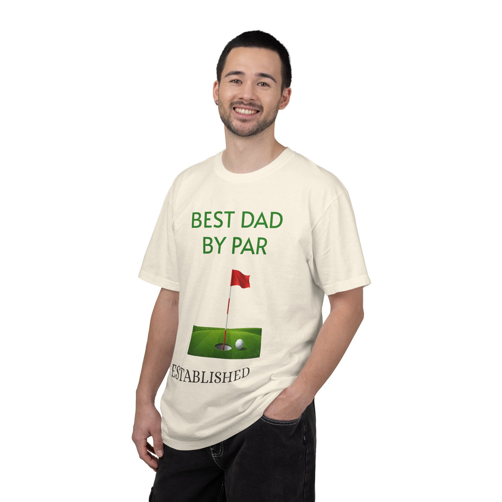 Best Dad By Par Golf T-Shirt — Funny Golfing Father's Day Gift Tee