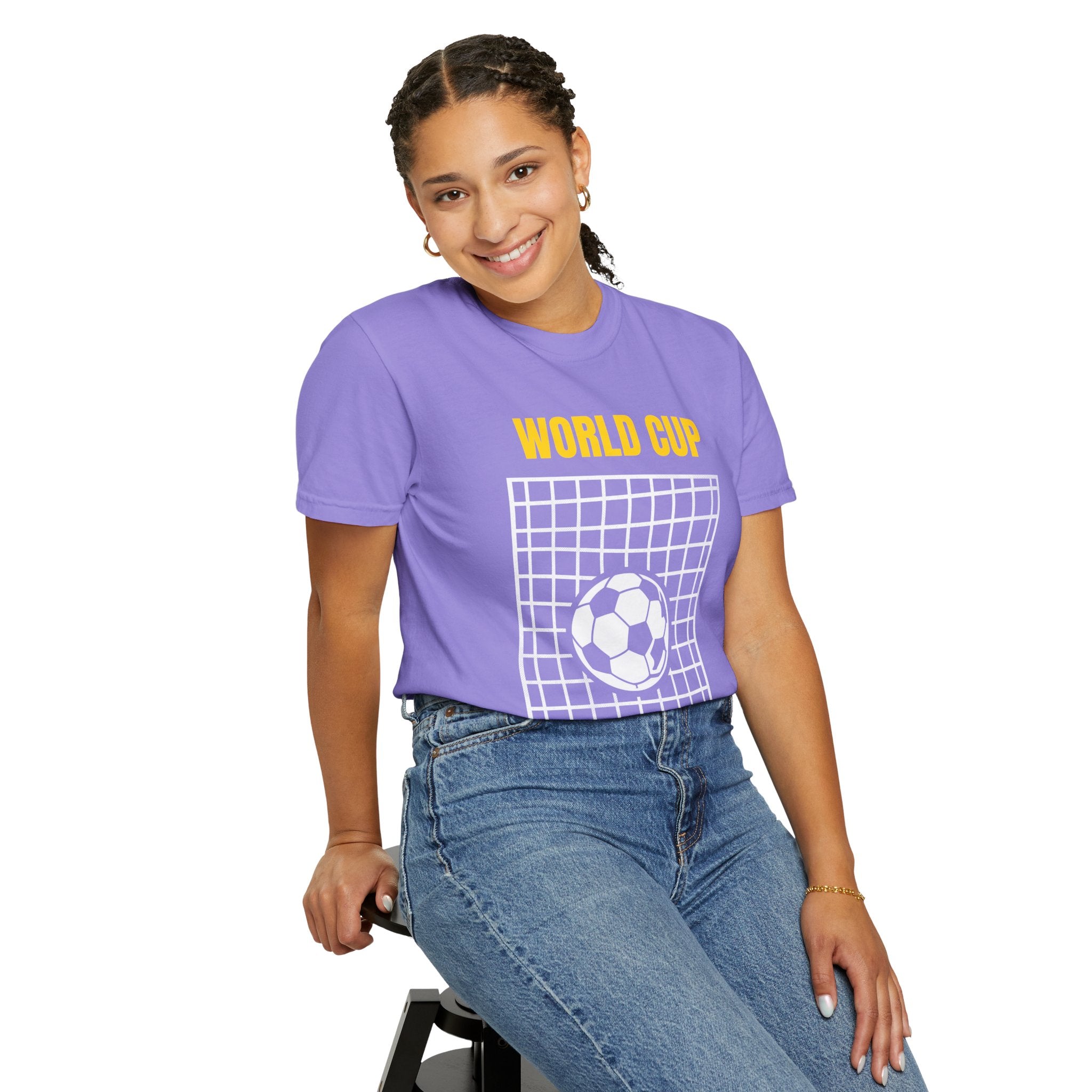 World Cup Goals T-Shirt – Soccer Goal Net & Ball Tee