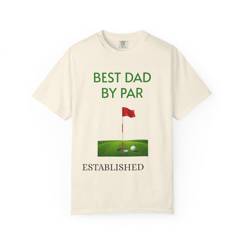 Best Dad By Par Golf T-Shirt — Funny Golfing Father's Day Gift Tee