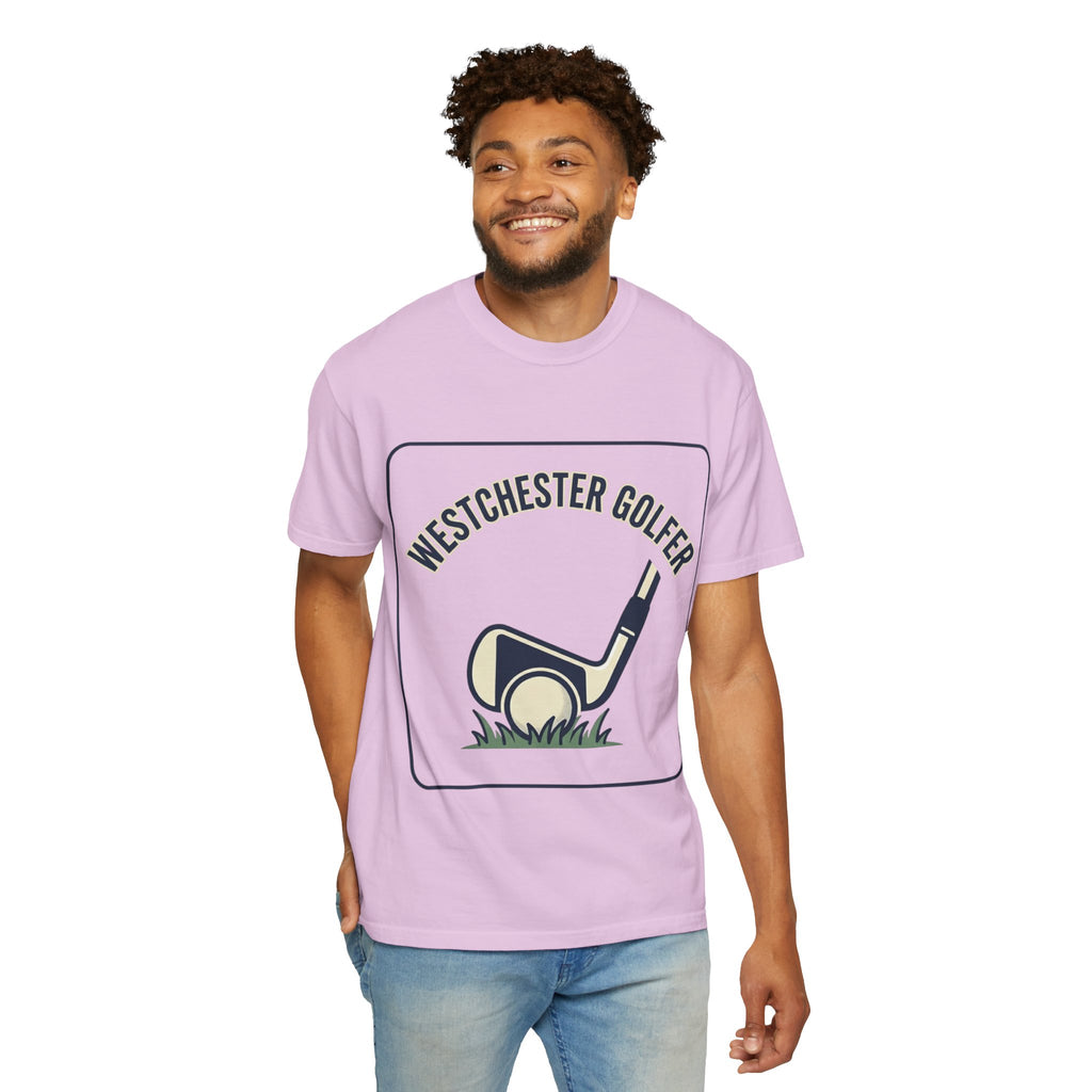 Westchester Golfer T-Shirt — Retro Golf Club & Tee Graphic
