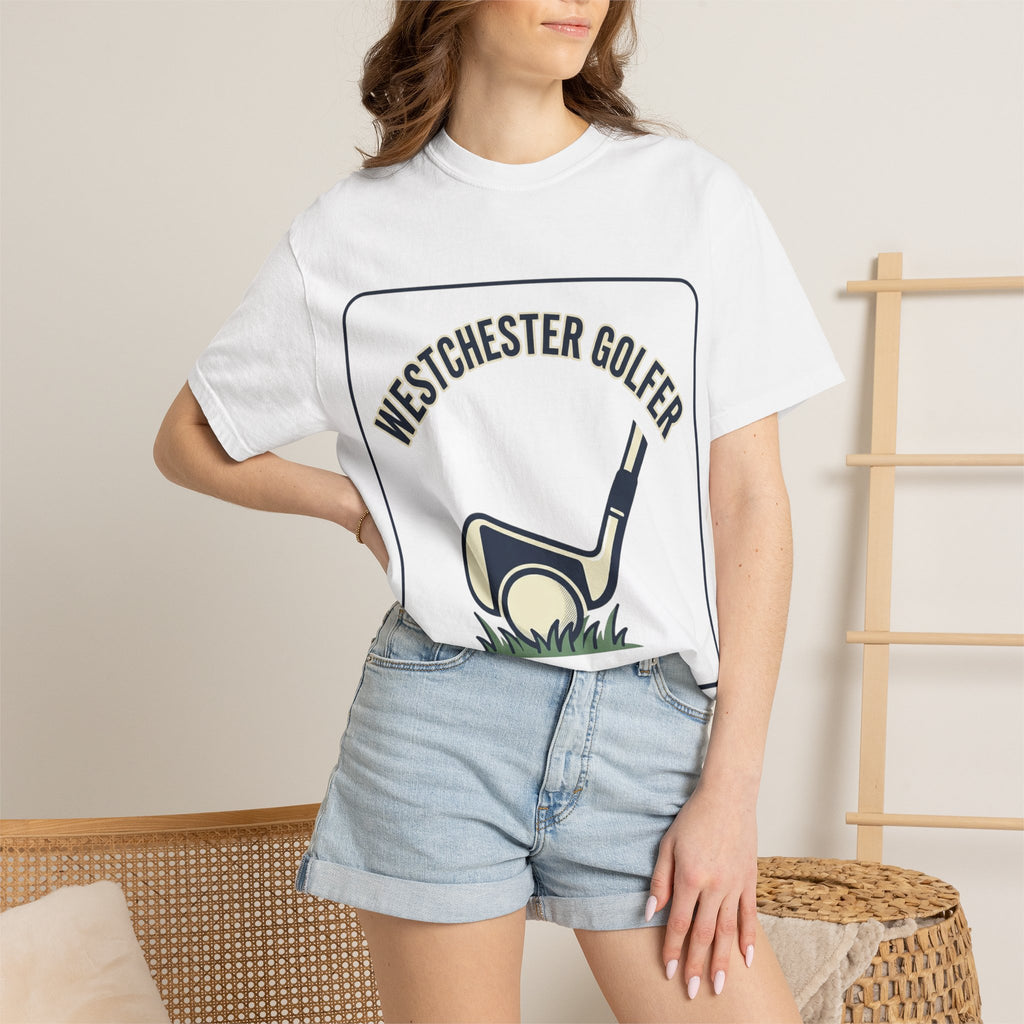 Westchester Golfer T-Shirt — Retro Golf Club & Tee Graphic
