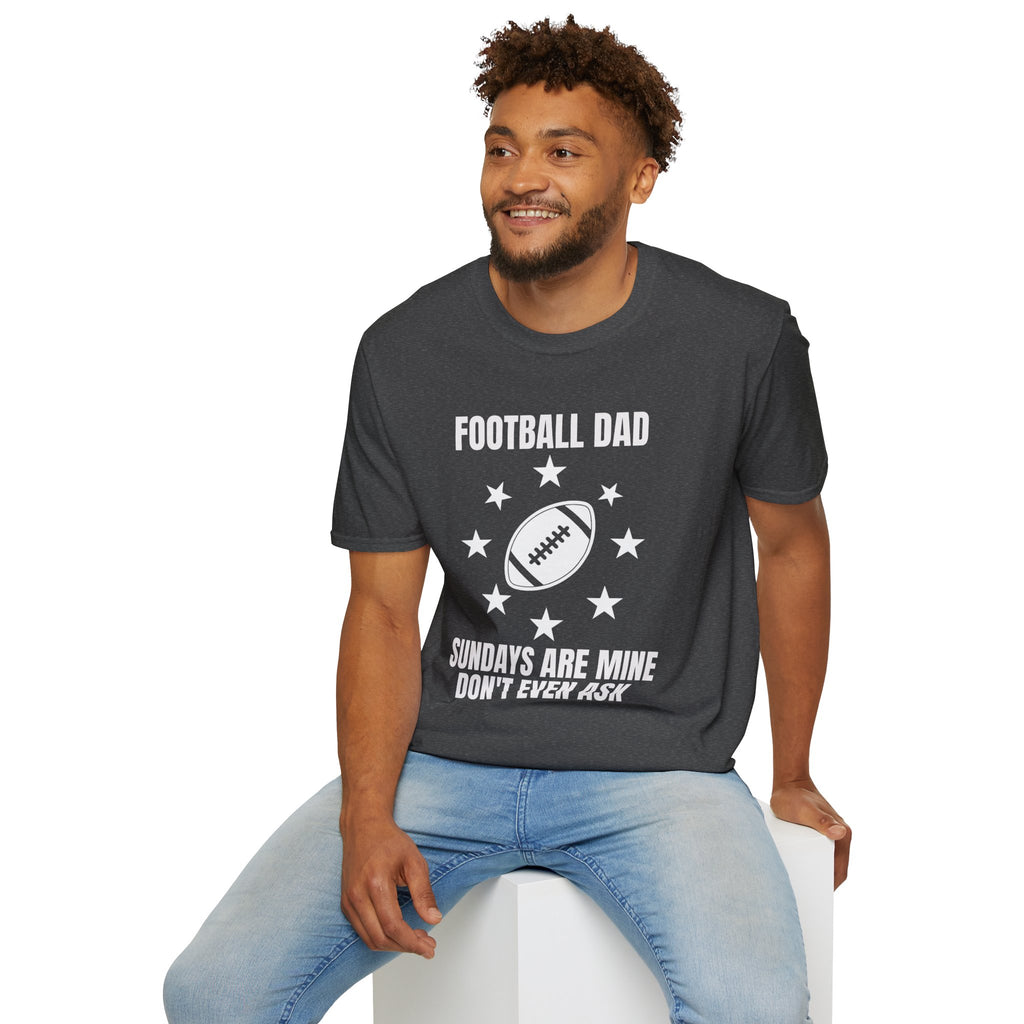 Football Dad T-Shirt — Funny Father's Day Football Fan Gift Tee