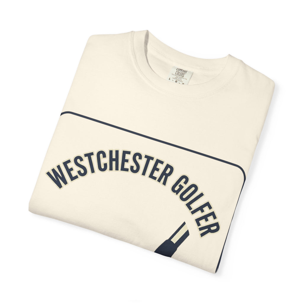 Westchester Golfer T-Shirt — Retro Golf Club & Tee Graphic
