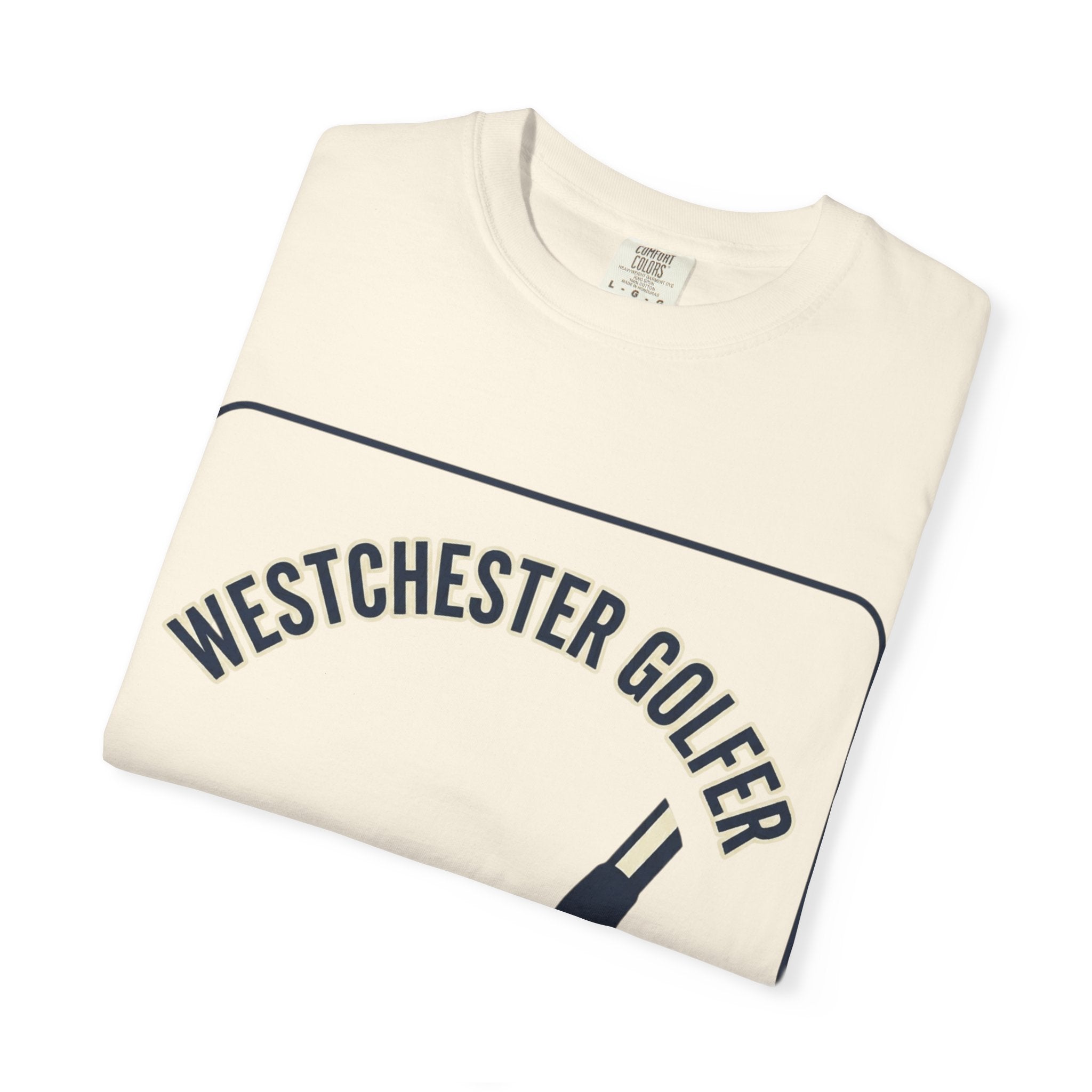 Westchester Golfer T-Shirt — Retro Golf Club & Tee Graphic
