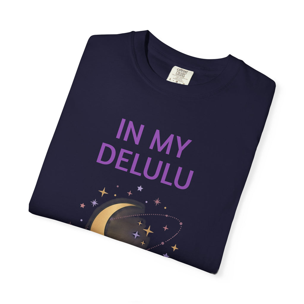 In My Delulu Era T-Shirt — Moon & Stars Graphic Tee