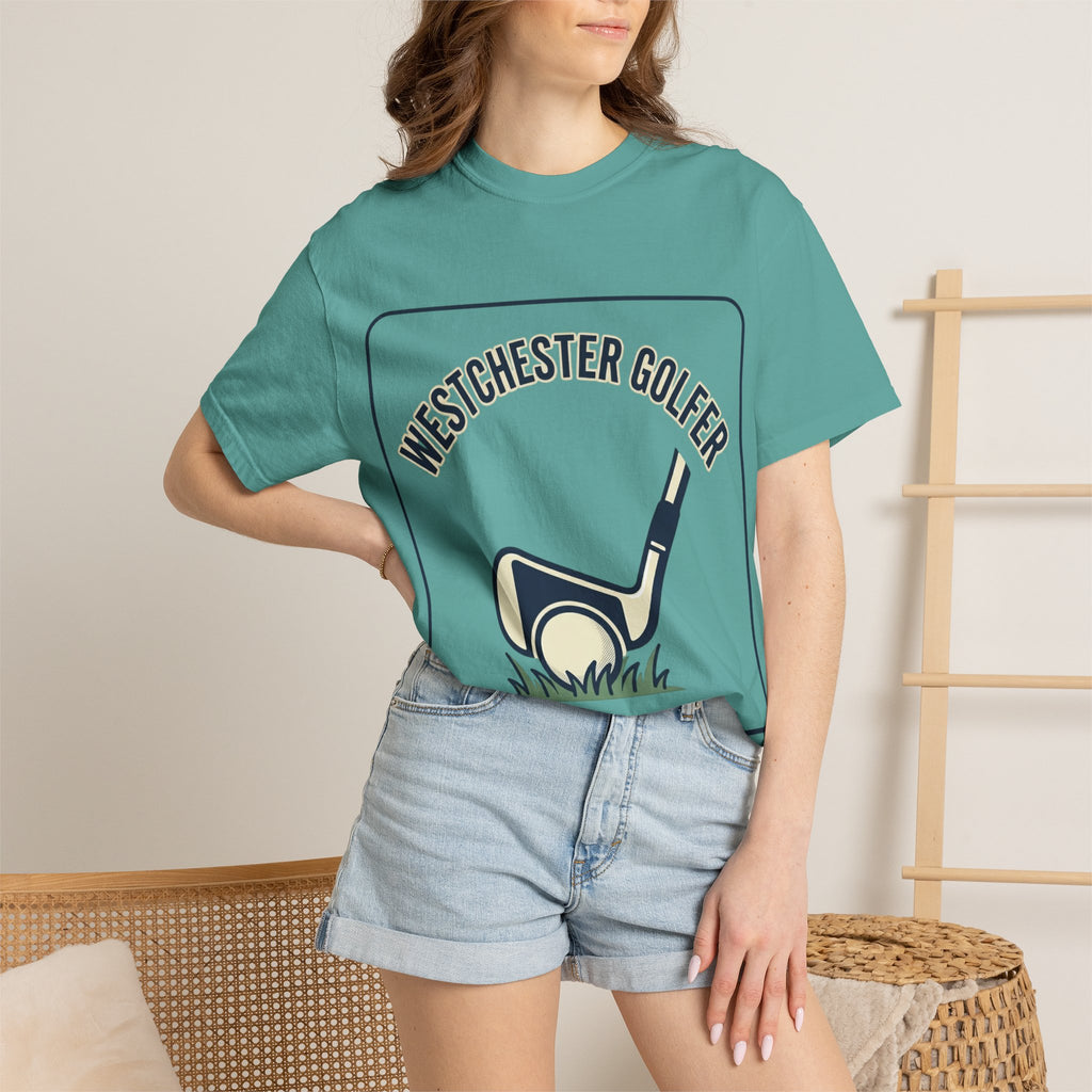 Westchester Golfer T-Shirt — Retro Golf Club & Tee Graphic