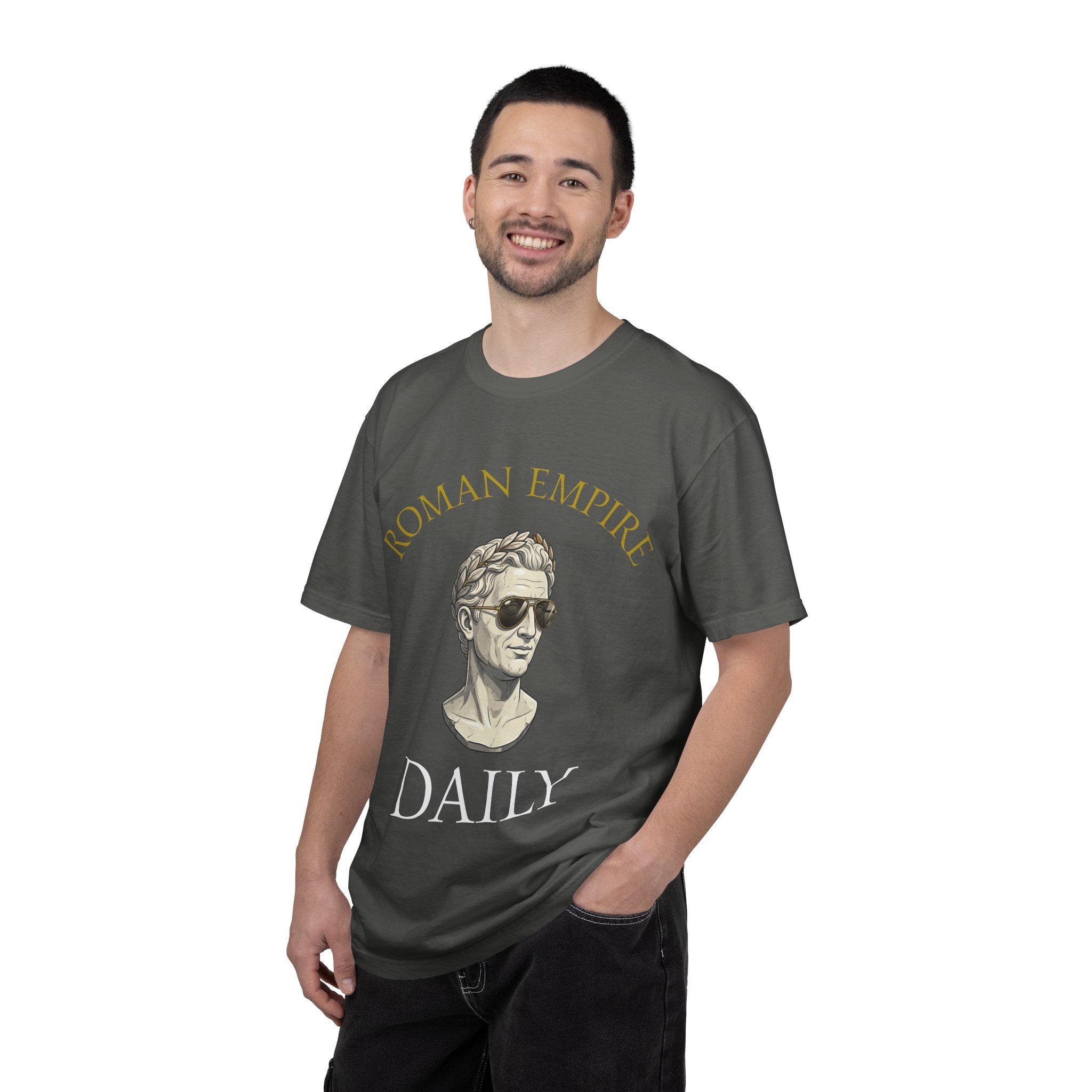 Roman Empire Daily T-Shirt — Classic Bust Graphic Tee