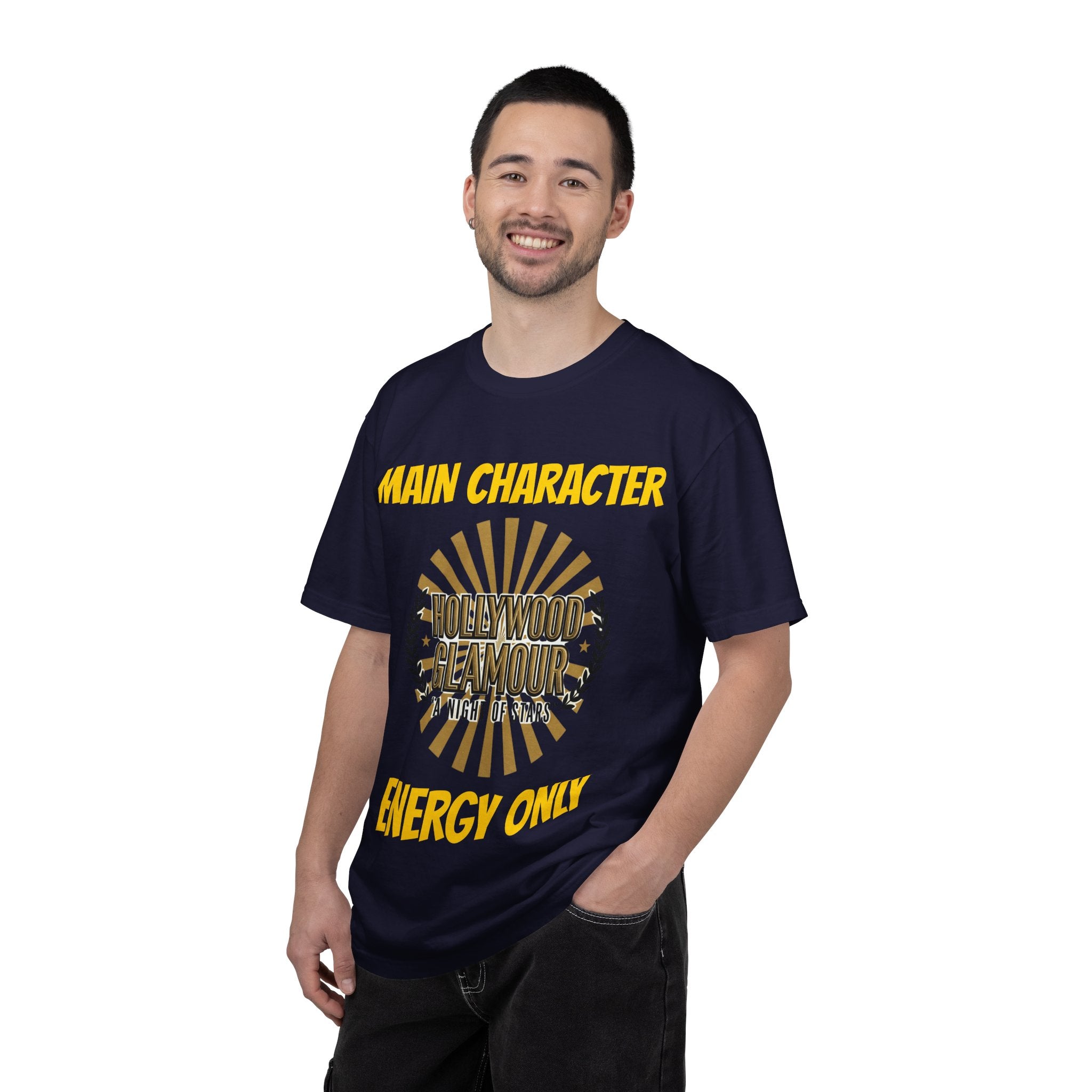Main Character Energy Only T-Shirt — Hollywood Glamour Graphic
