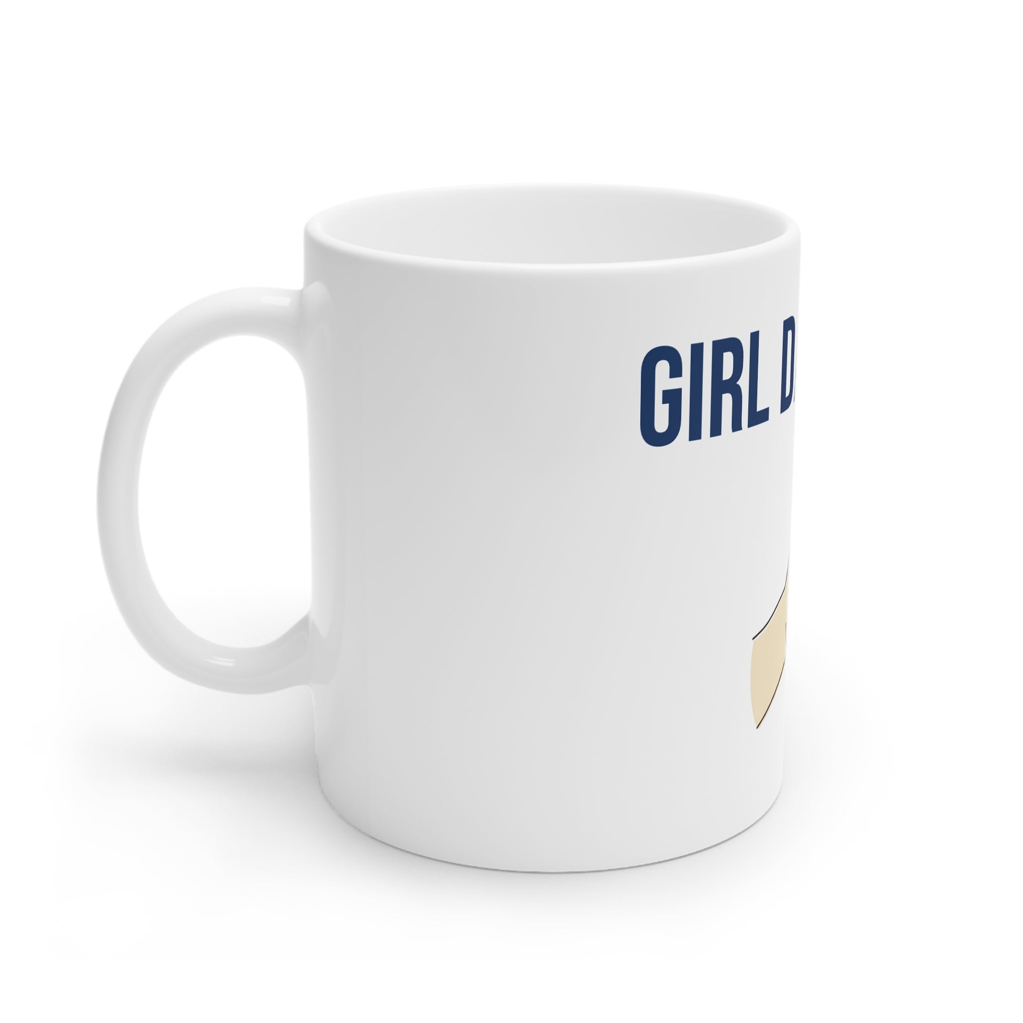 Girl Dad Ceramic Mug — 'Her Hero, Her Protector, Her Dad' Father's Day Coffee Cup