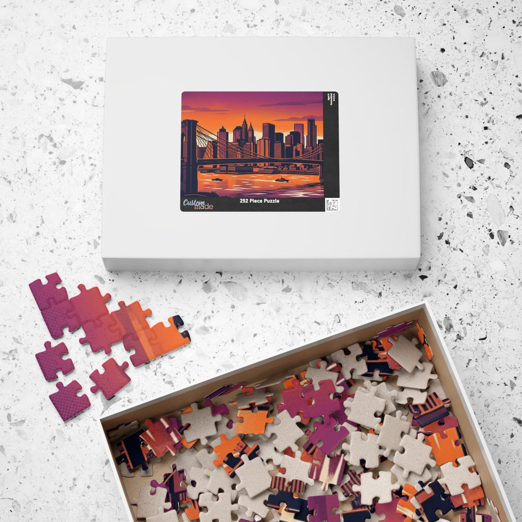 City Sunset Puzzle — Skyline Jigsaw (110/252/520/1014 pcs)