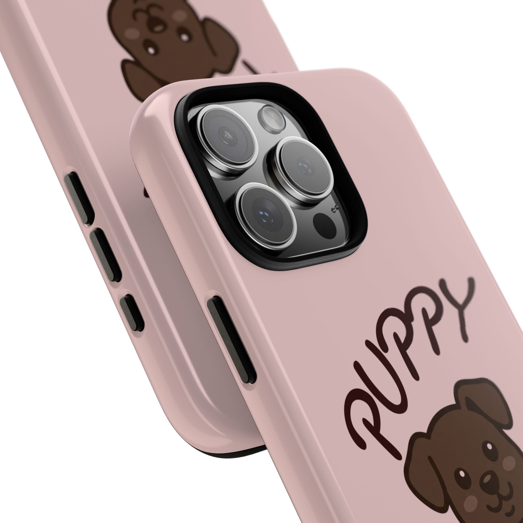 Puppy Lover Phone Case — Cute Brown Puppy Tough Phone Cover