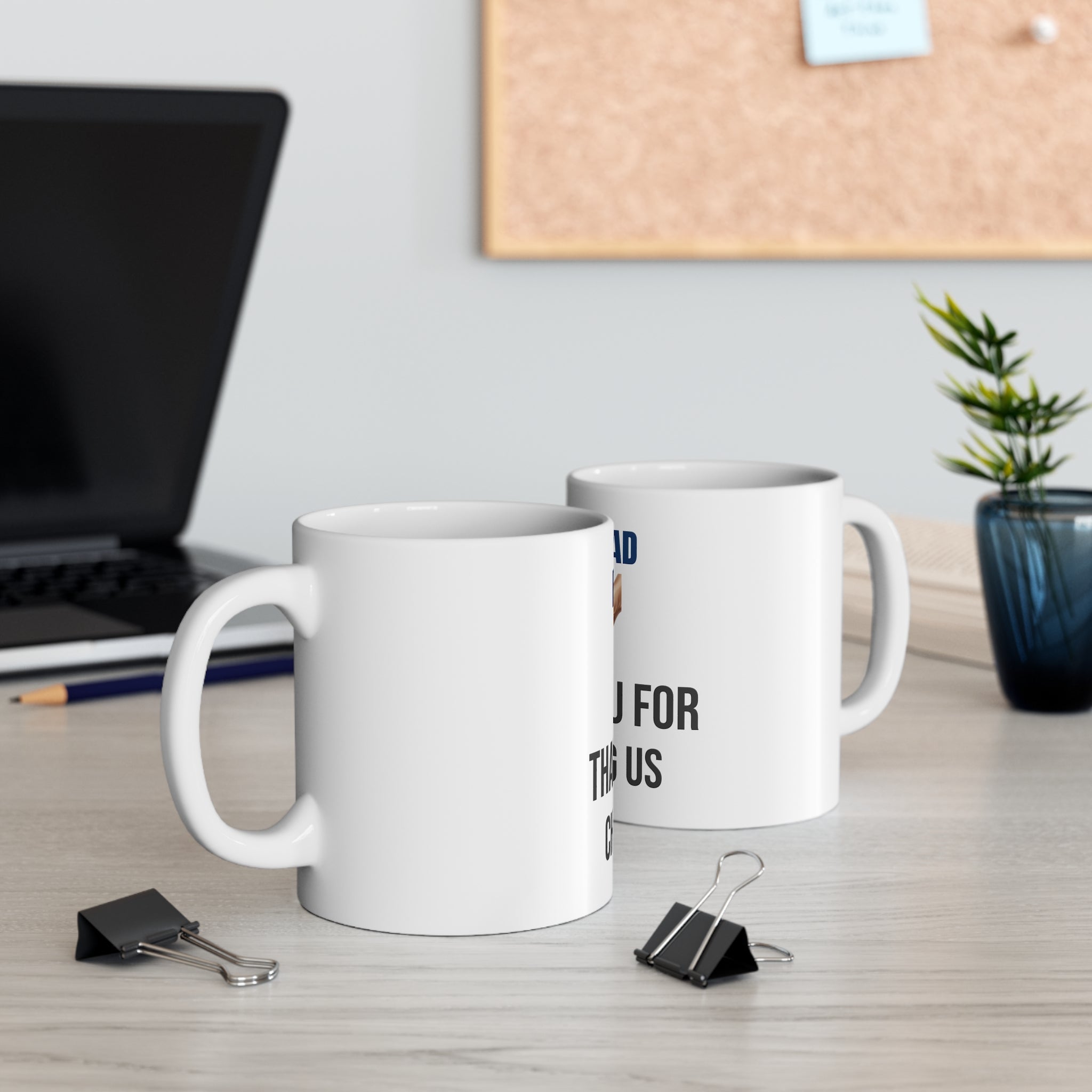 Bonus Dad Coffee Mug — Heartfelt Stepfather Father's Day Gift Thank You For Choosing Us