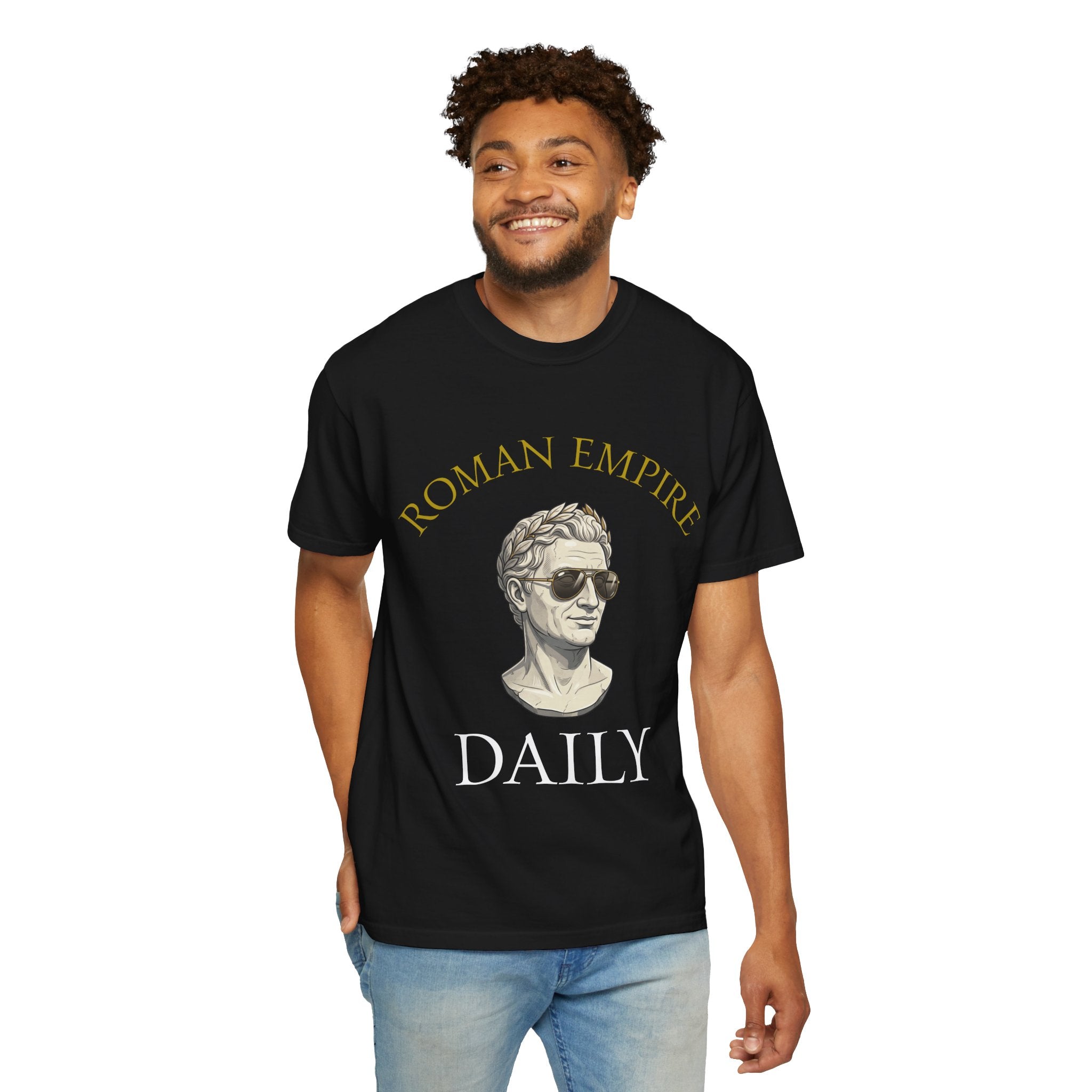 Roman Empire Daily T-Shirt — Classic Bust Graphic Tee
