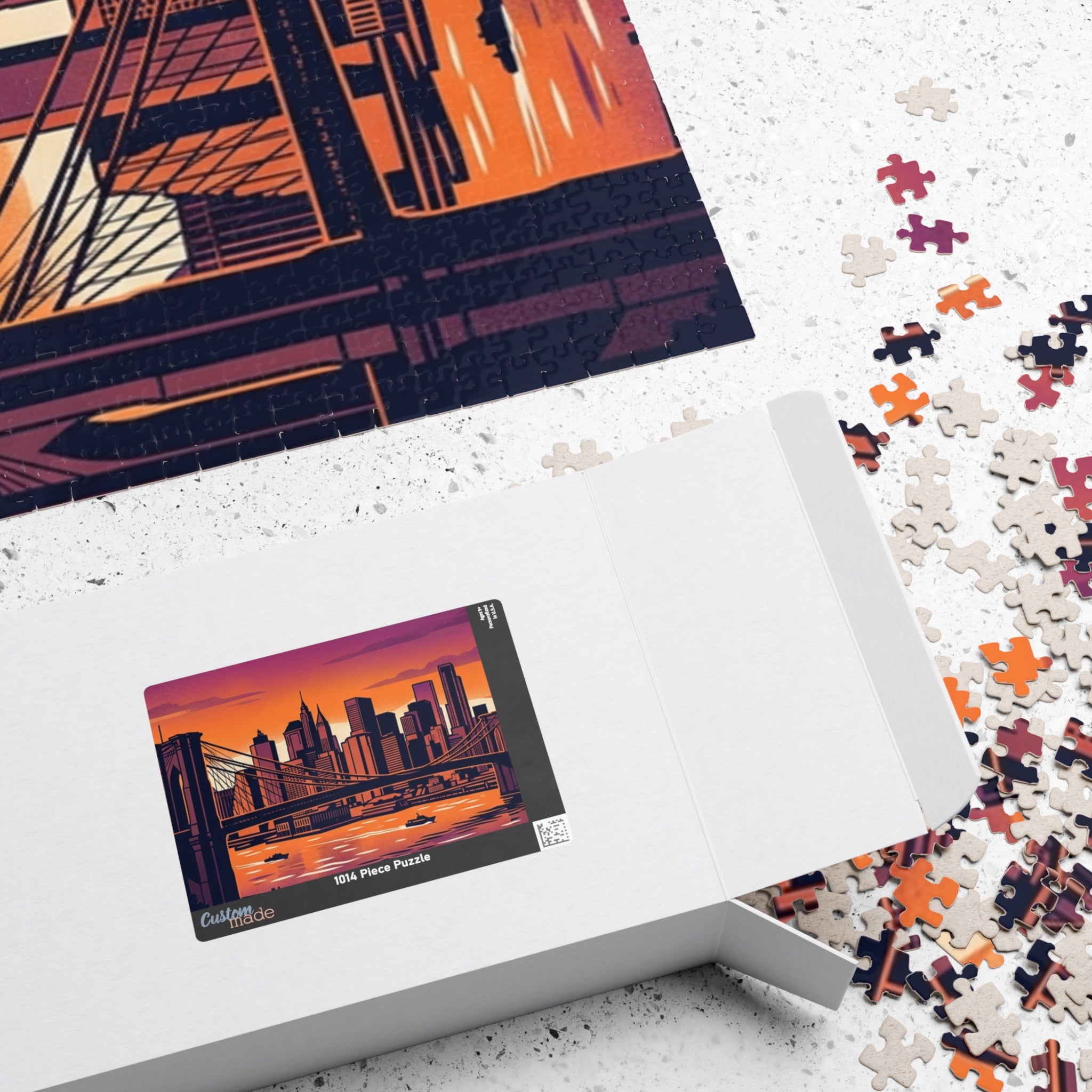 City Sunset Puzzle — Skyline Jigsaw (110/252/520/1014 pcs)