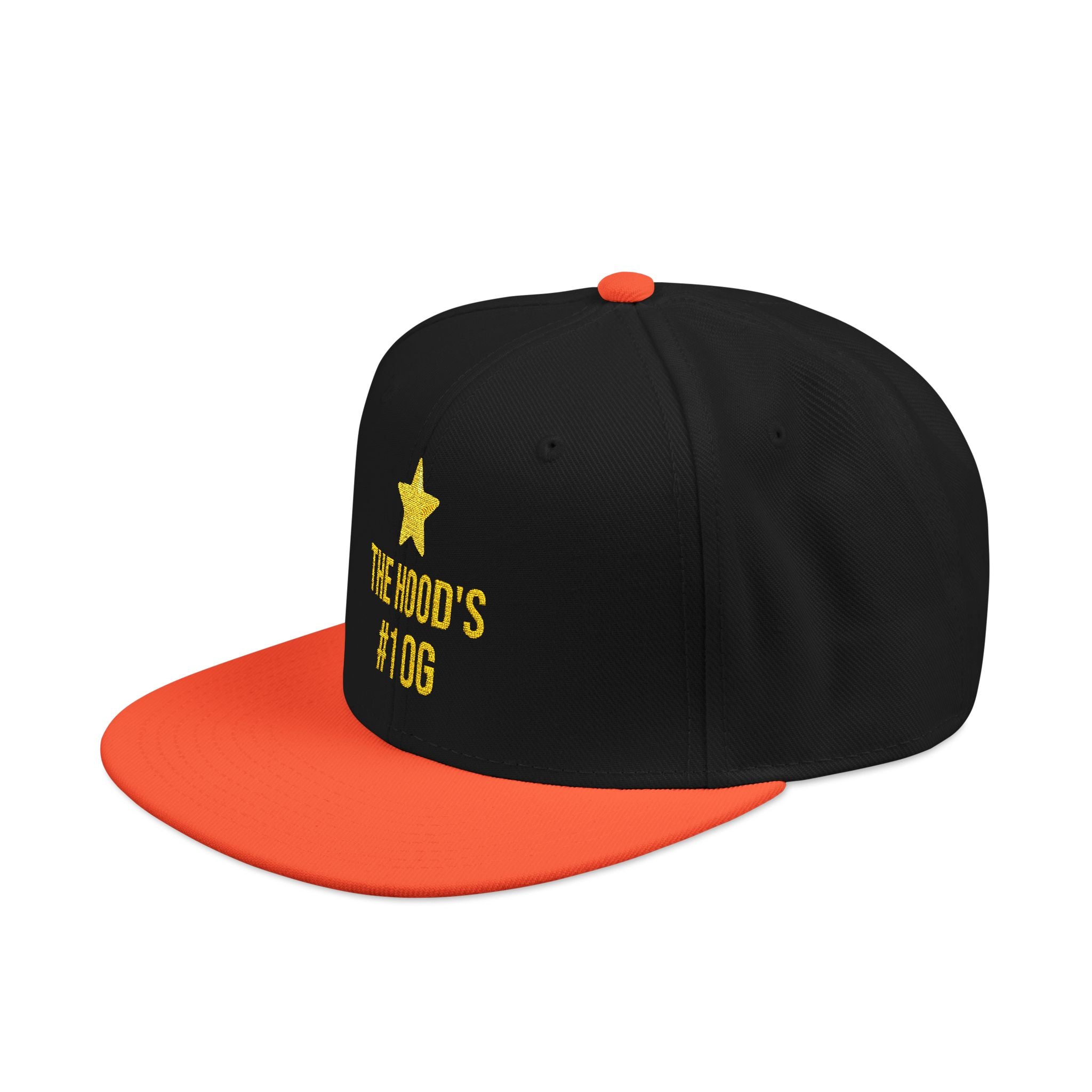 Hood's #1 OG Embroidered Snapback Hat — Street Style Cap
