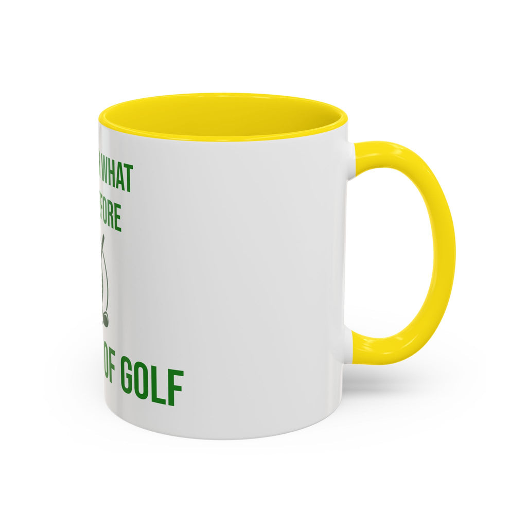 Sorry For What I Said Before My Golf Game Coffee Mug — Funny Golfing Dad Father's Day Gift