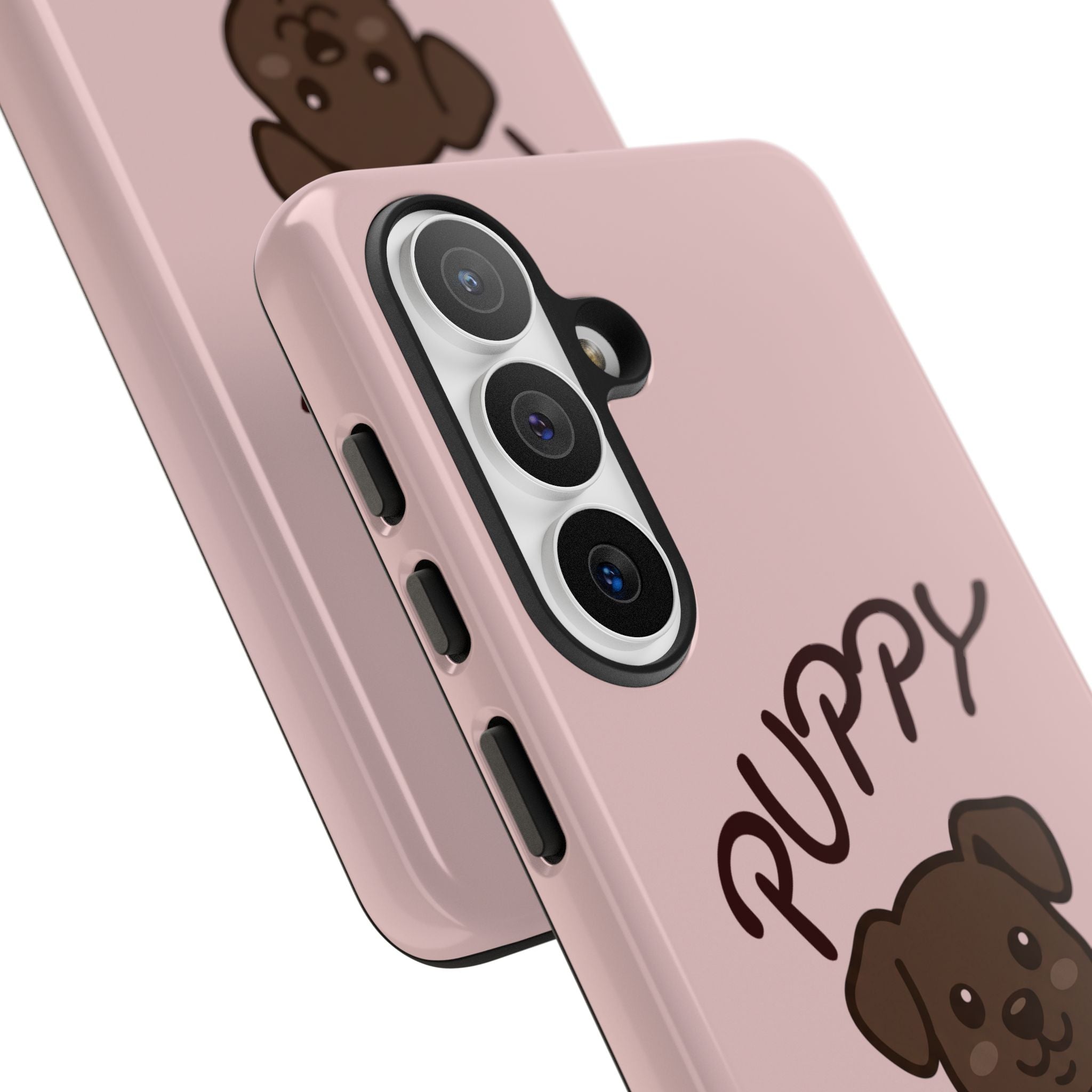 Puppy Lover Phone Case — Cute Brown Puppy Tough Phone Cover