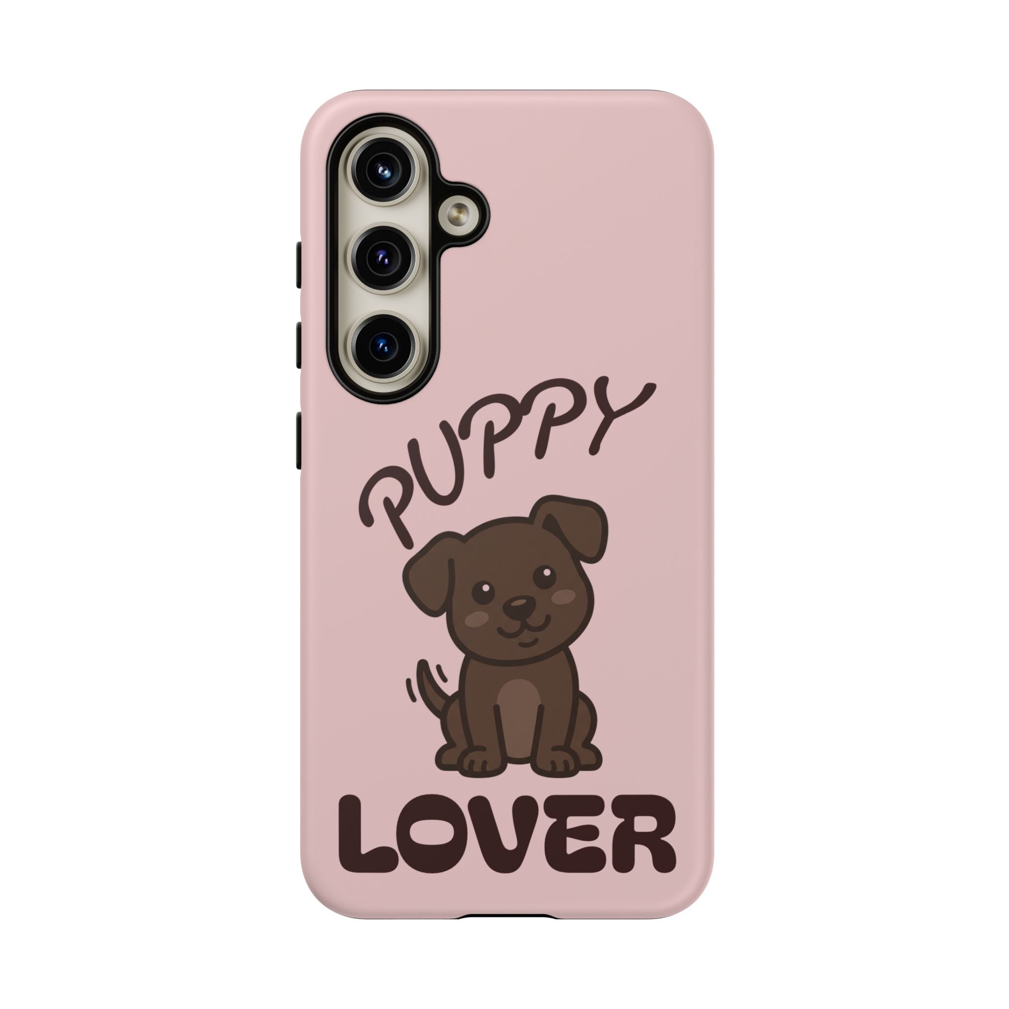 Puppy Lover Phone Case — Cute Brown Puppy Tough Phone Cover