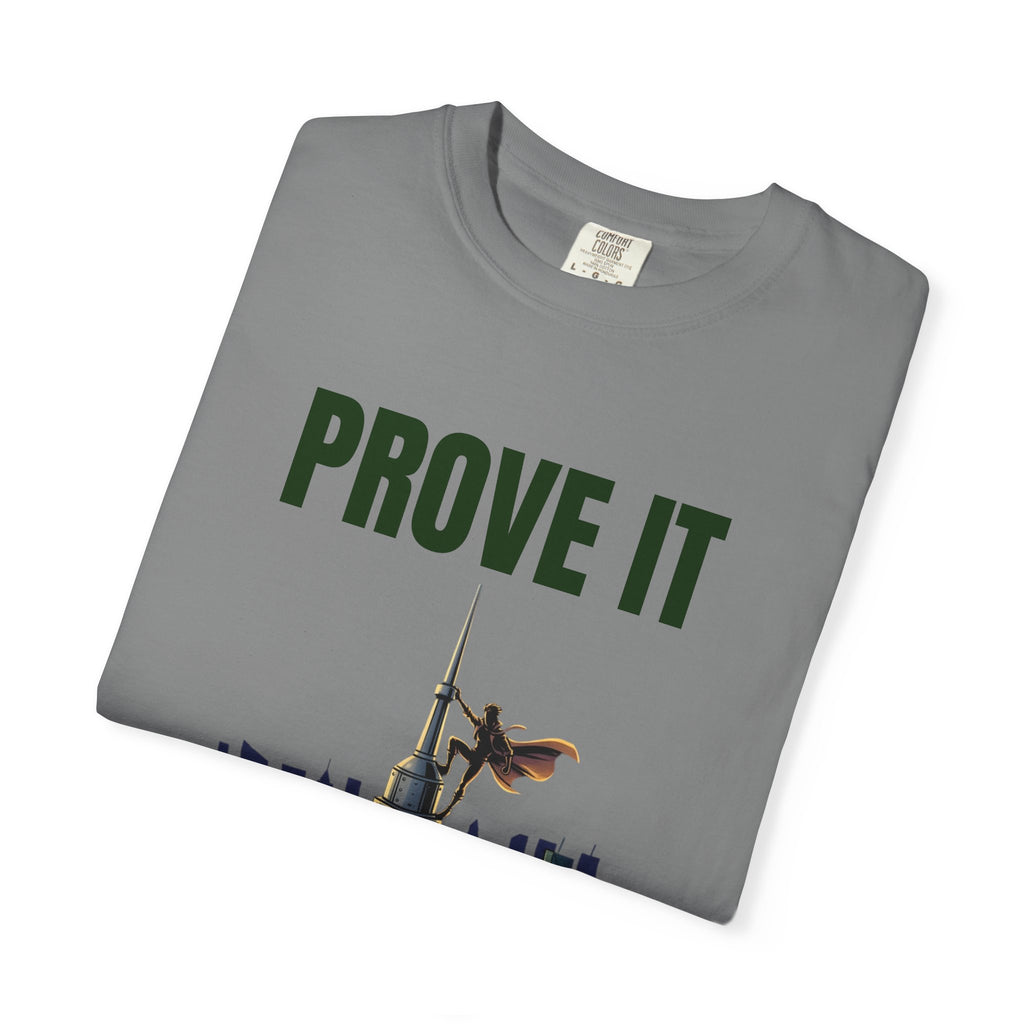 Prove It T‑Shirt — Parkour Rooftop Silhouette Graphic Tee