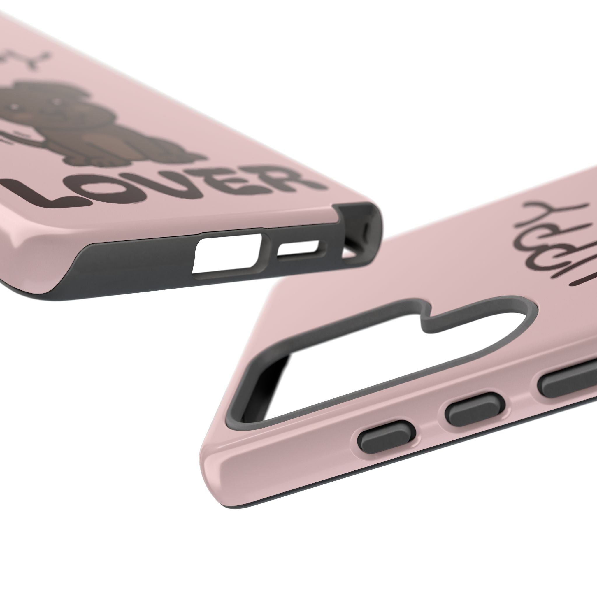 Puppy Lover Phone Case — Cute Brown Puppy Tough Phone Cover