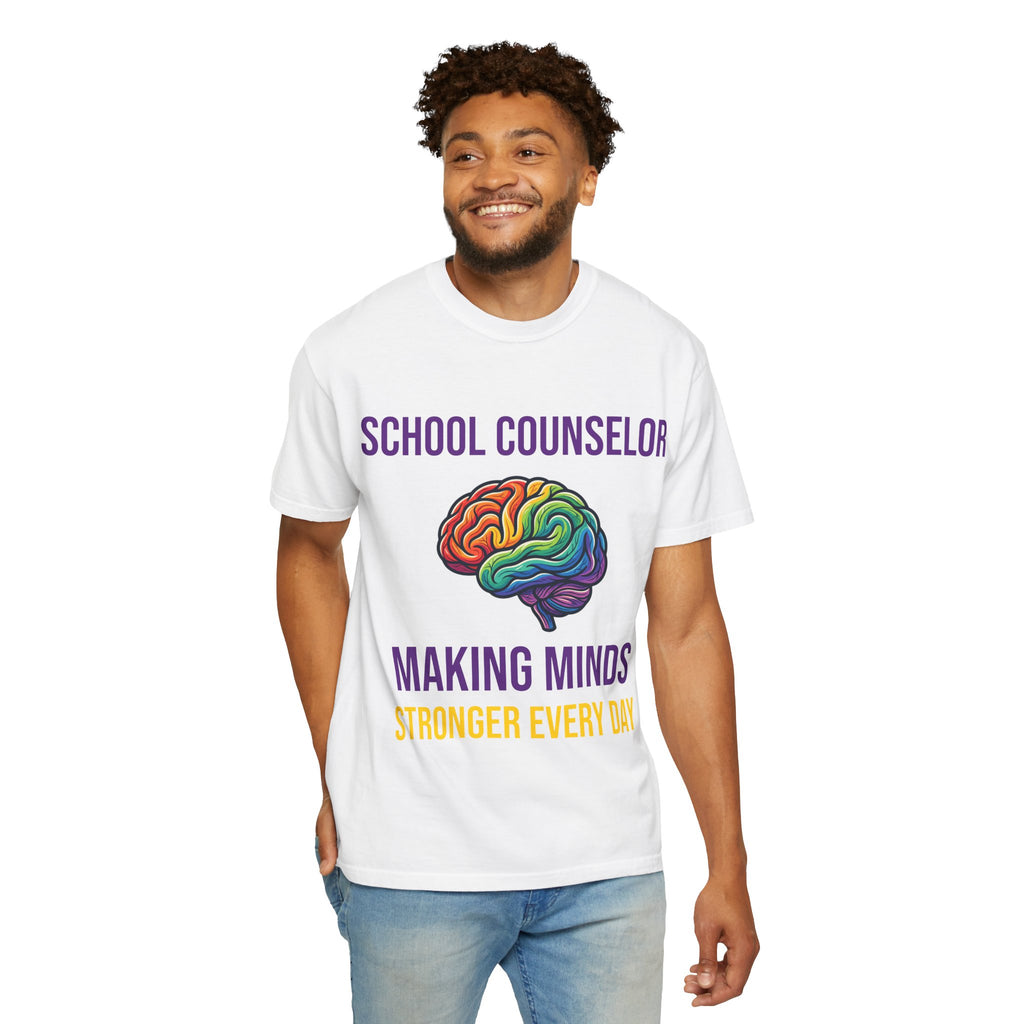 School Counselor T-Shirt — Funny Back To School Mental Health Gift Tee