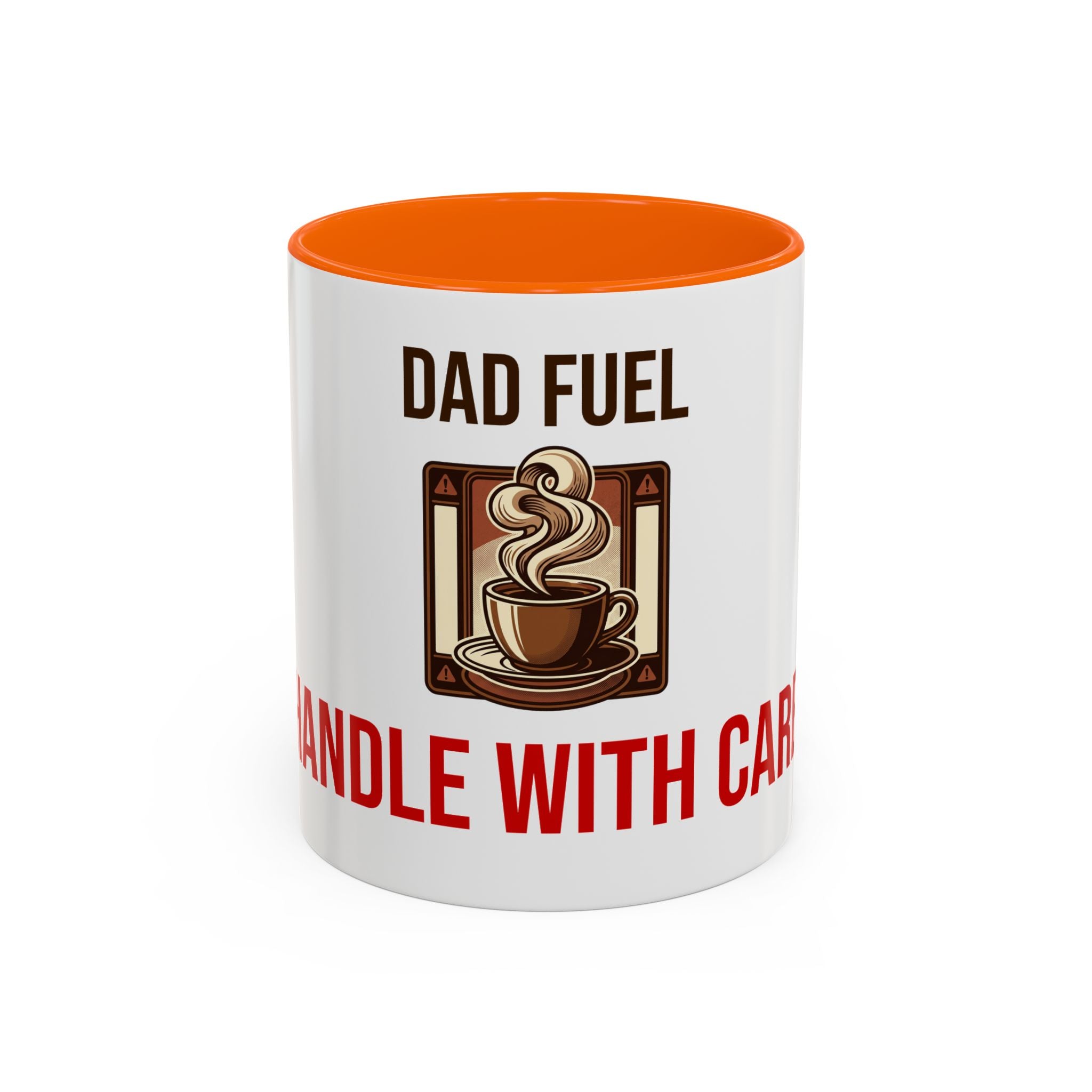 Dad Fuel Coffee Mug — Funny Father's Day Gift Mug Handle With Care 11oz or 15oz