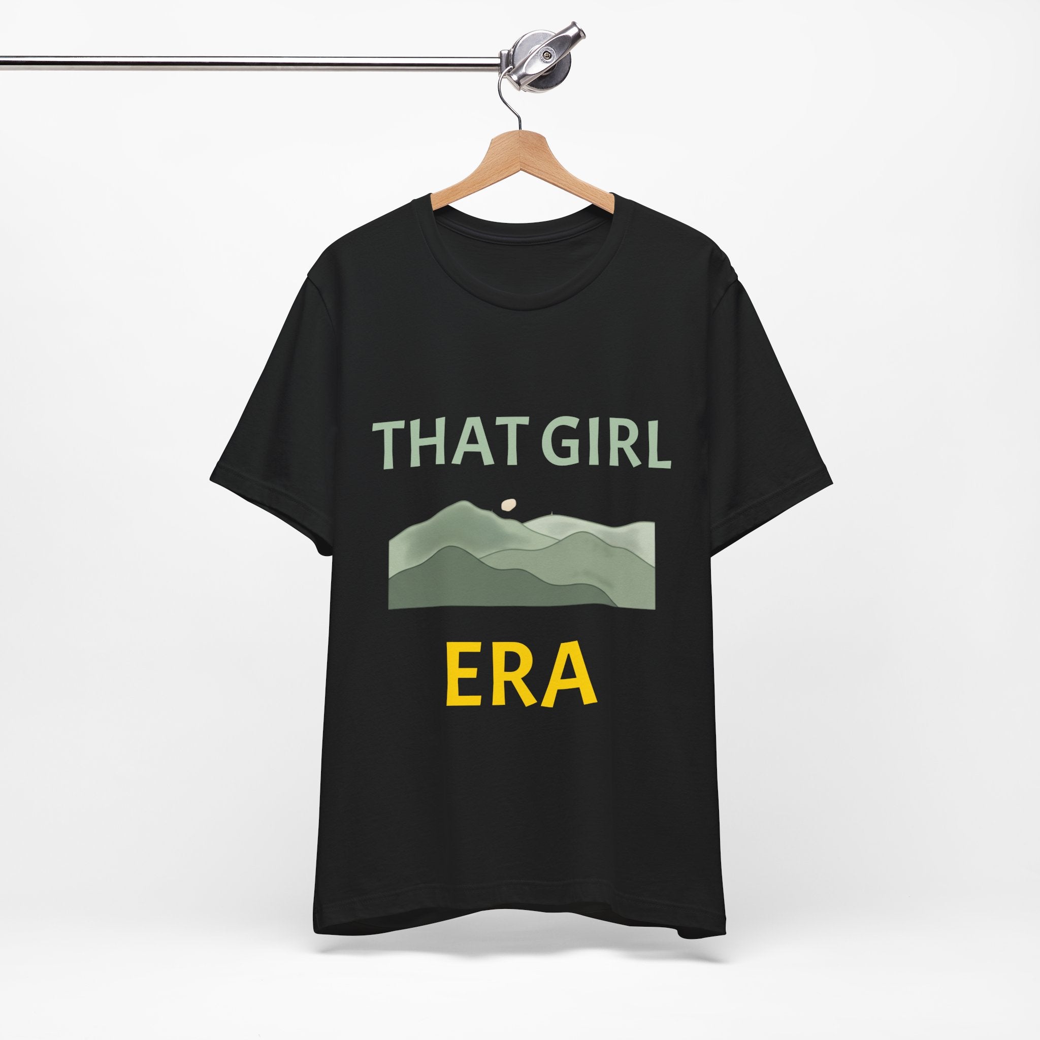 That Girl Era T-Shirt – Retro Mountain Graphic Tee for Empowered Women