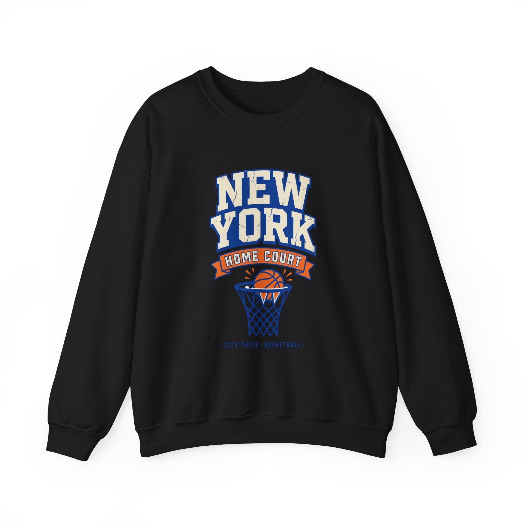 New York Home Court Sweatshirt | Vintage Basketball Pride