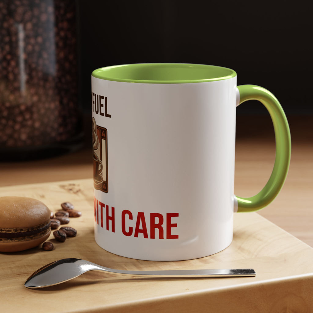Dad Fuel Coffee Mug — Funny Father's Day Gift Mug Handle With Care 11oz or 15oz