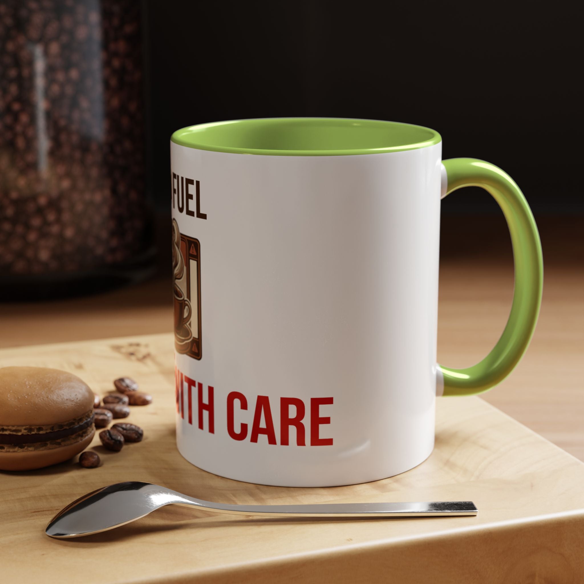 Dad Fuel Coffee Mug — Funny Father's Day Gift Mug Handle With Care 11oz or 15oz