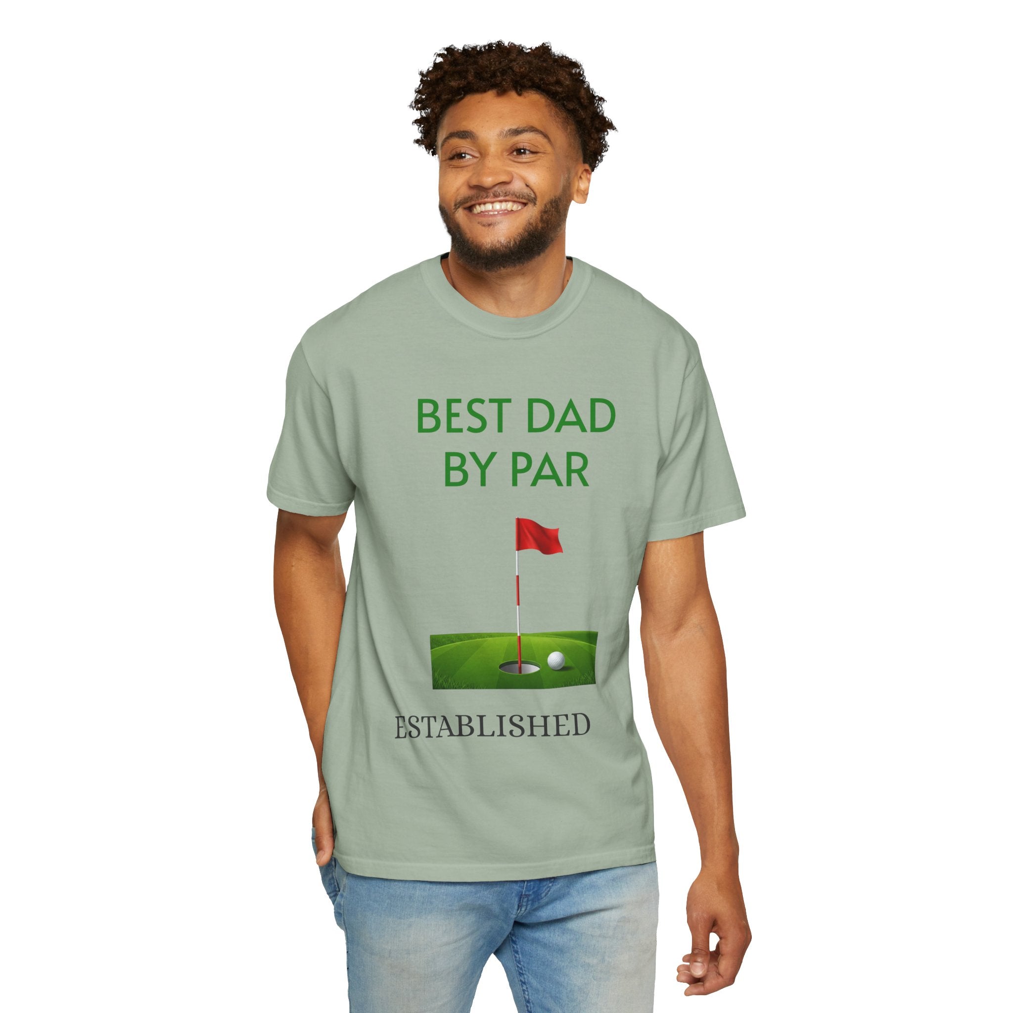 Best Dad By Par Golf T-Shirt — Funny Golfing Father's Day Gift Tee