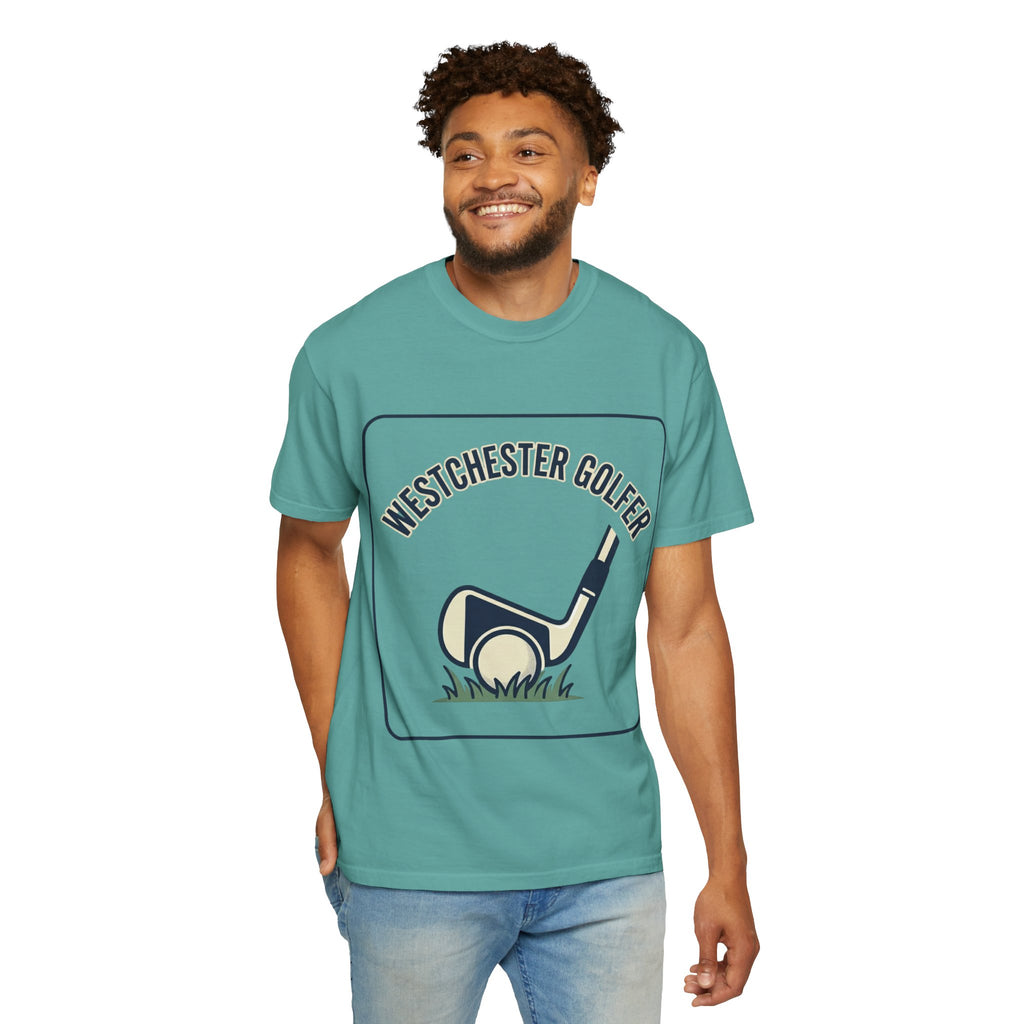 Westchester Golfer T-Shirt — Retro Golf Club & Tee Graphic