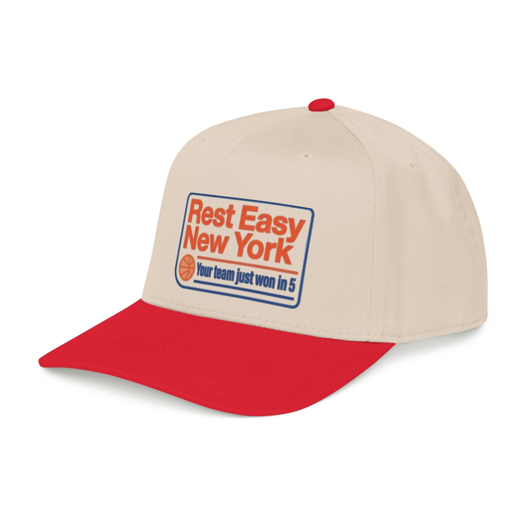Knicks in 5! NBA Champions New York Baseball Cap