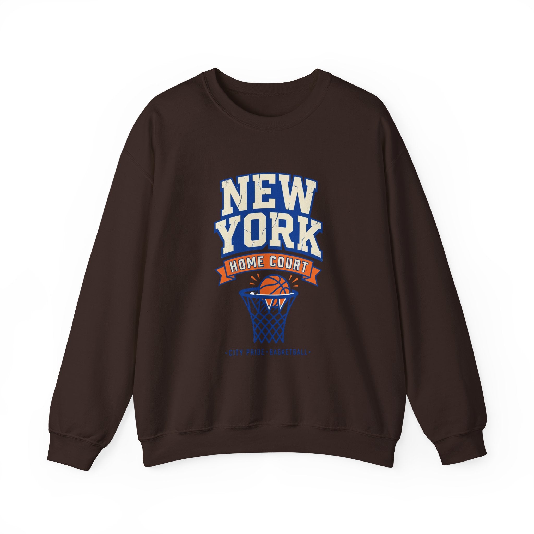 New York Home Court Sweatshirt | Vintage Basketball Pride