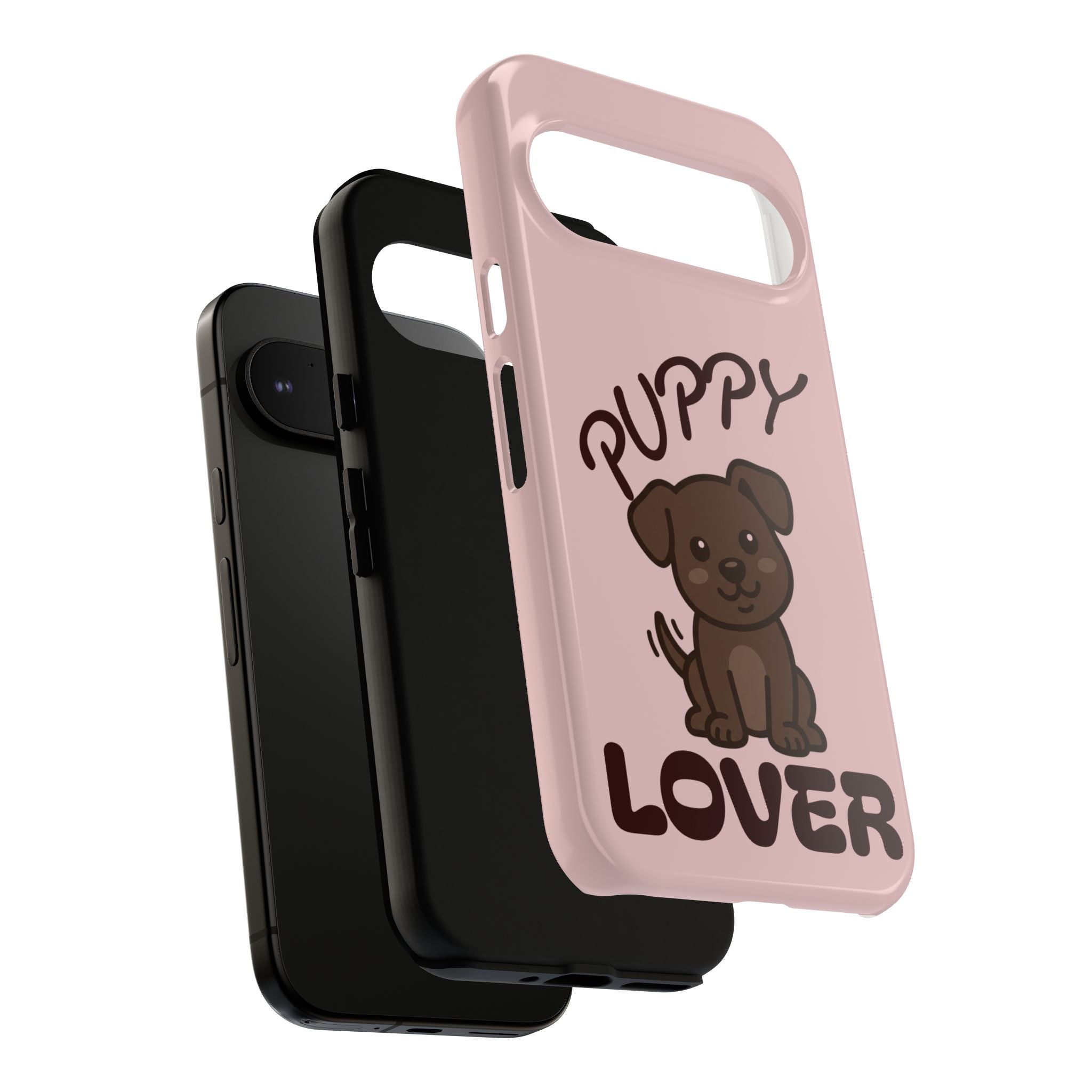 Puppy Lover Phone Case — Cute Brown Puppy Tough Phone Cover