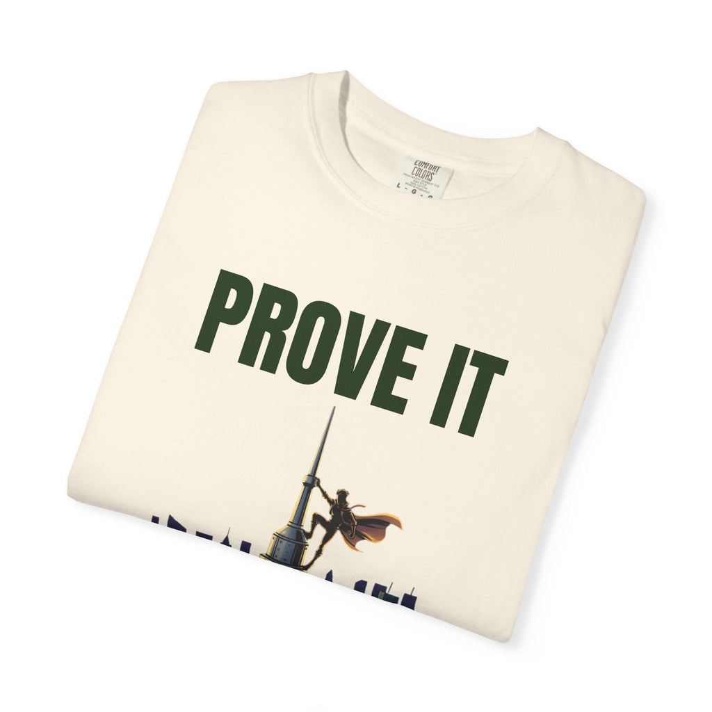 Prove It T‑Shirt — Parkour Rooftop Silhouette Graphic Tee