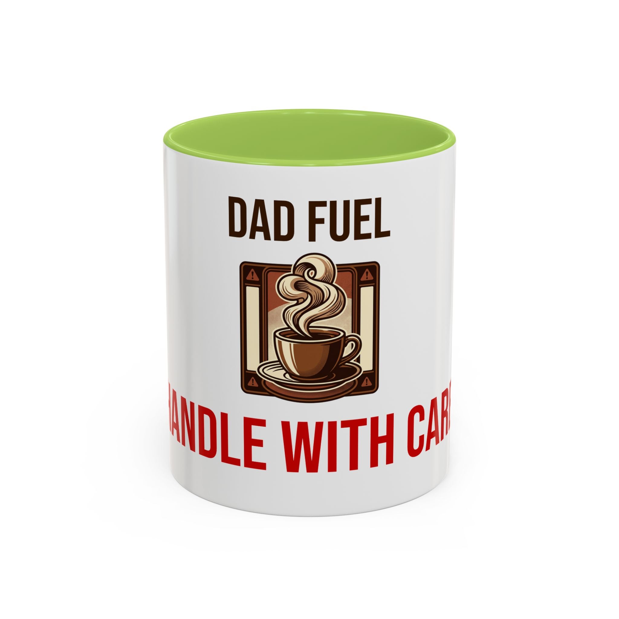 Dad Fuel Coffee Mug — Funny Father's Day Gift Mug Handle With Care 11oz or 15oz