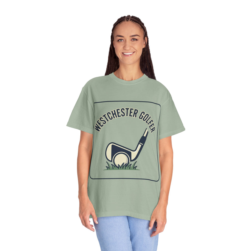 Westchester Golfer T-Shirt — Retro Golf Club & Tee Graphic