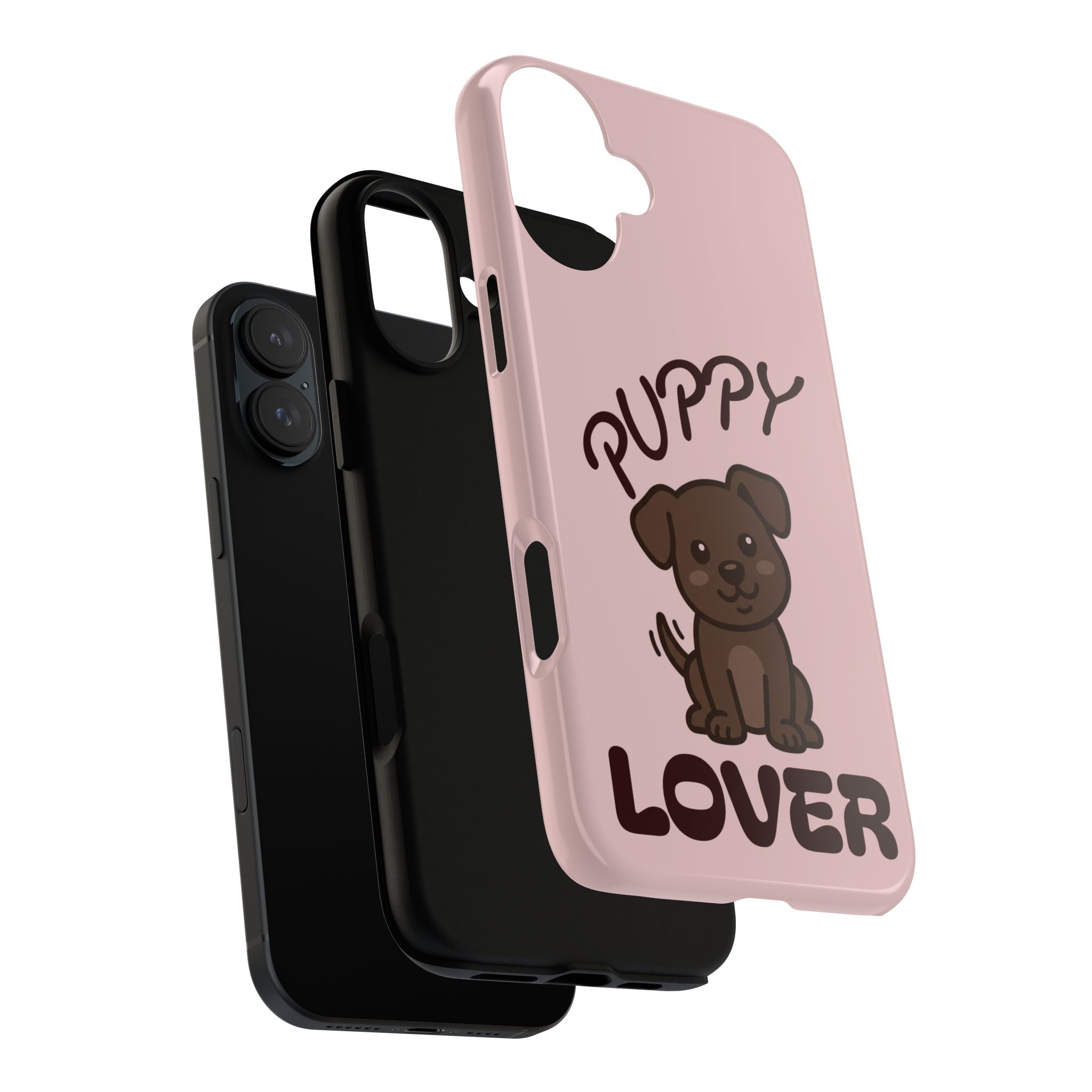 Puppy Lover Phone Case — Cute Brown Puppy Tough Phone Cover