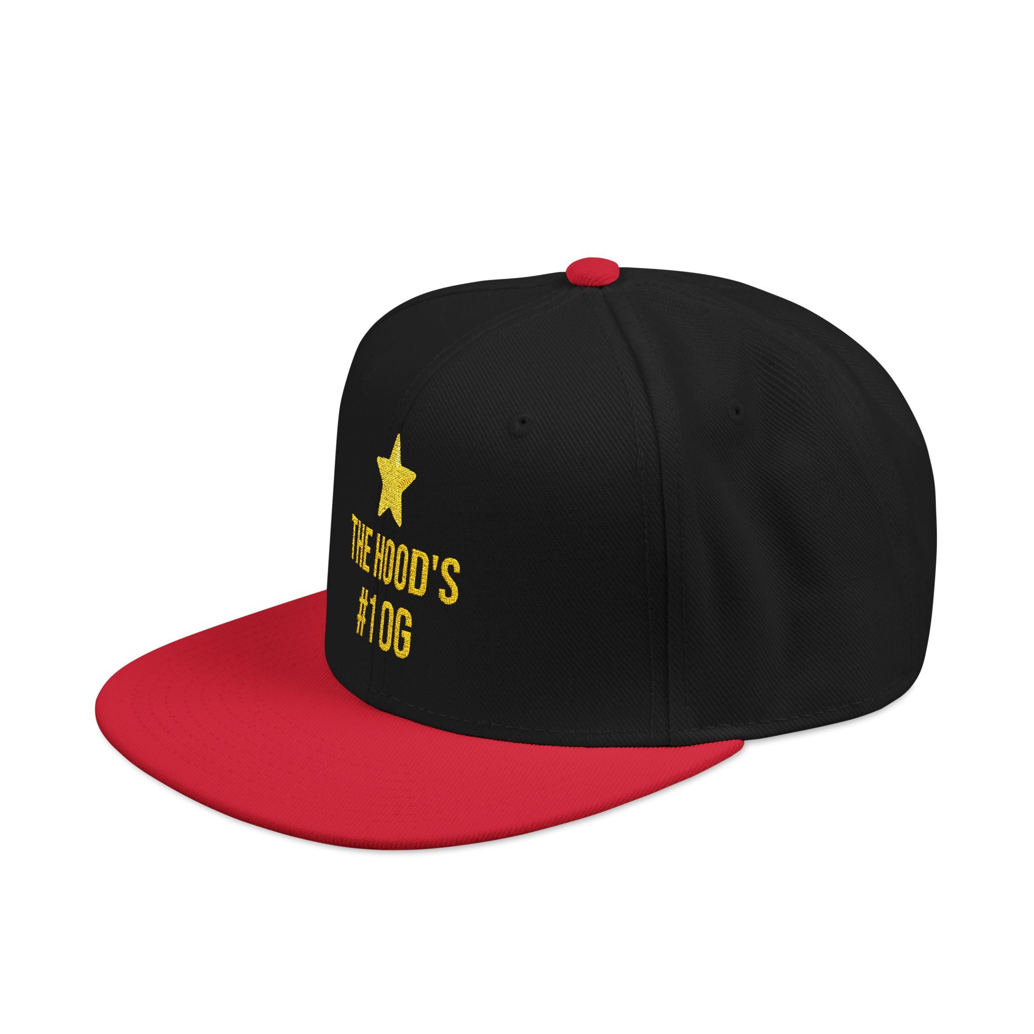 Hood's #1 OG Embroidered Snapback Hat — Street Style Cap