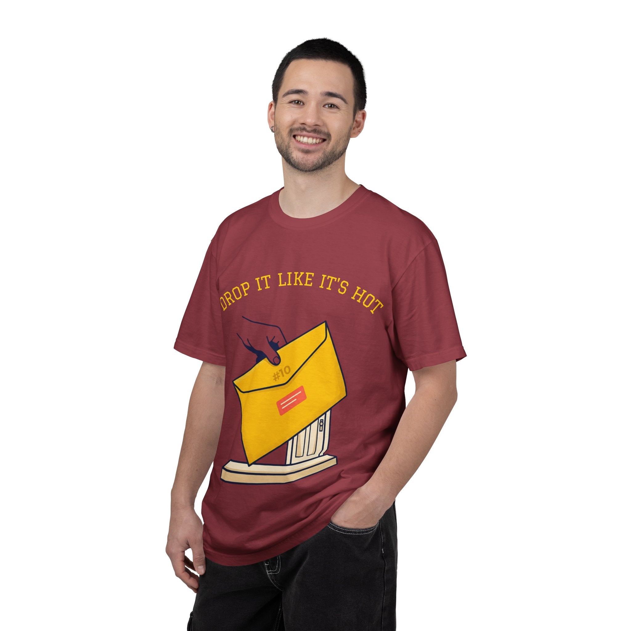 Drop It Like It's Hot T-Shirt — Fun Process Server Gift Tee