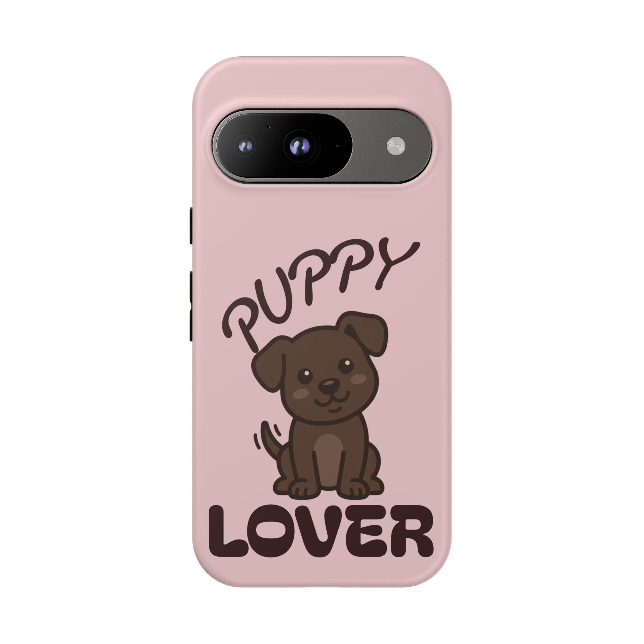 Puppy Lover Phone Case — Cute Brown Puppy Tough Phone Cover