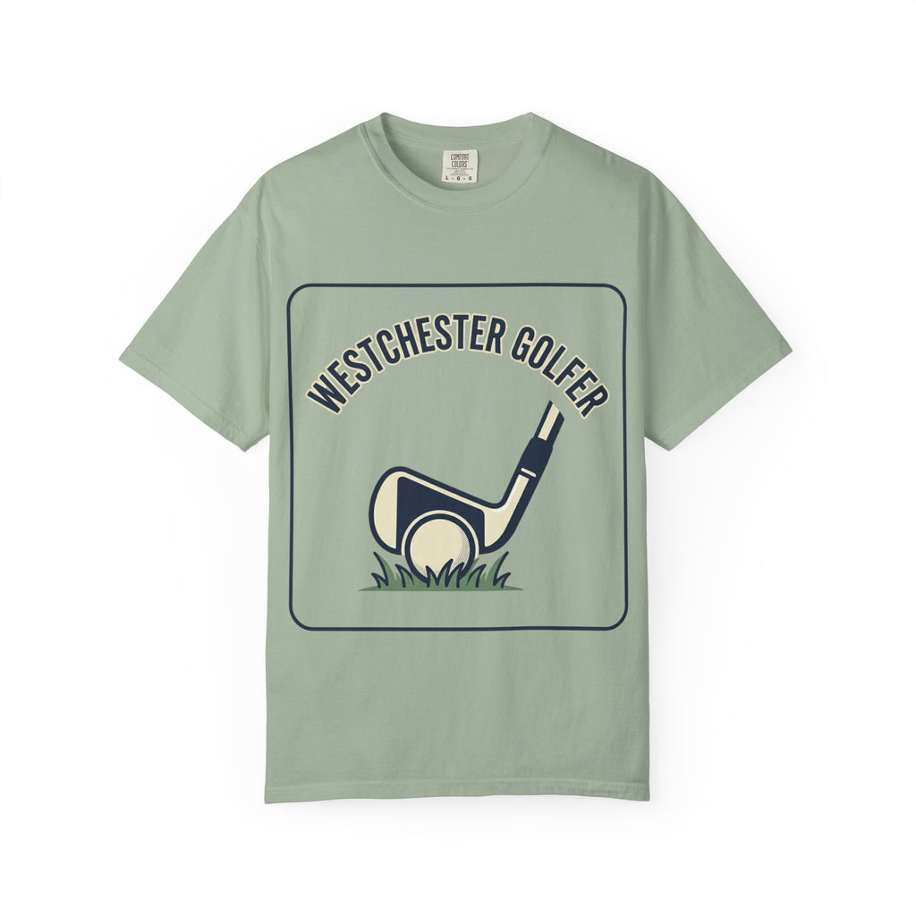 Westchester Golfer T-Shirt — Retro Golf Club & Tee Graphic
