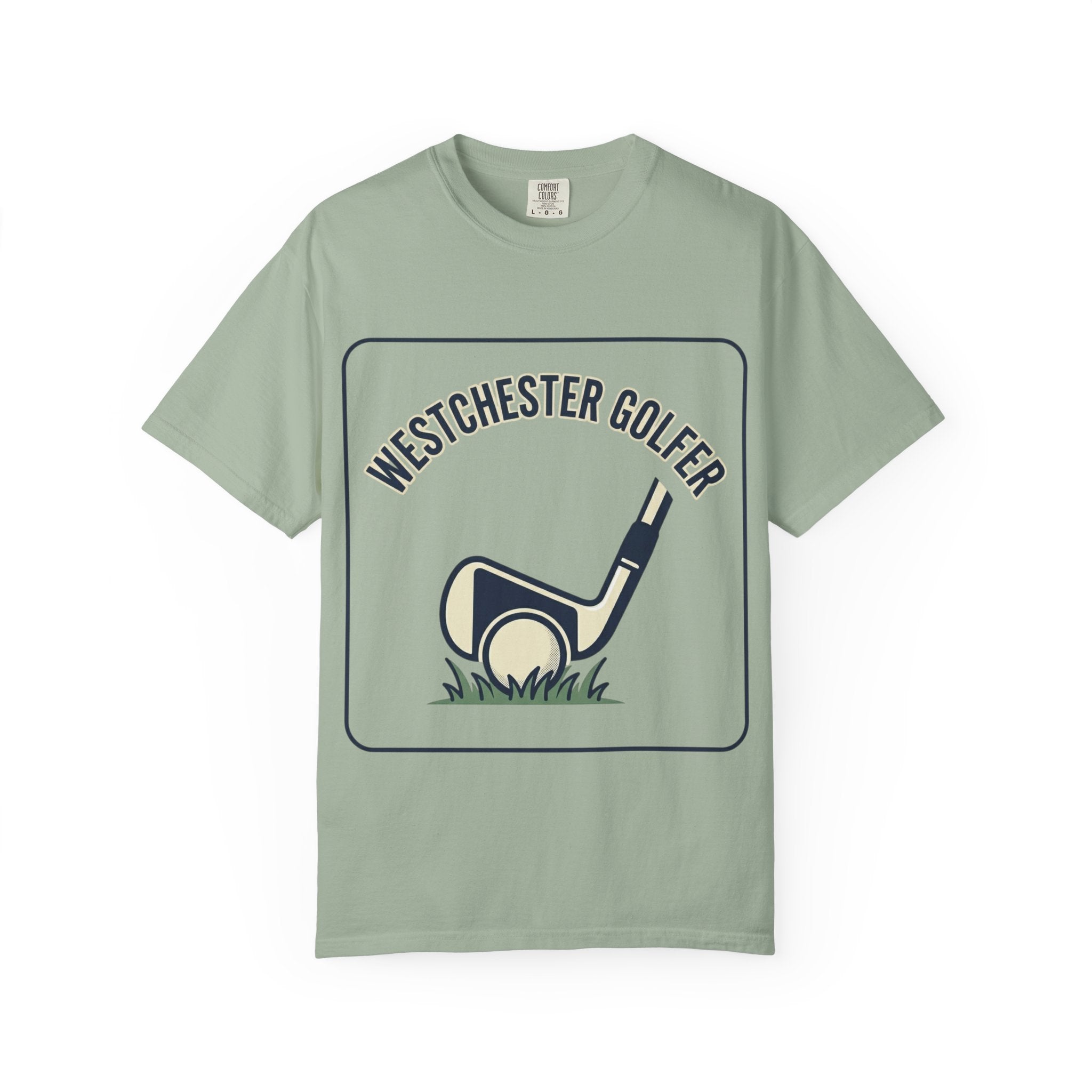 Westchester Golfer T-Shirt — Retro Golf Club & Tee Graphic