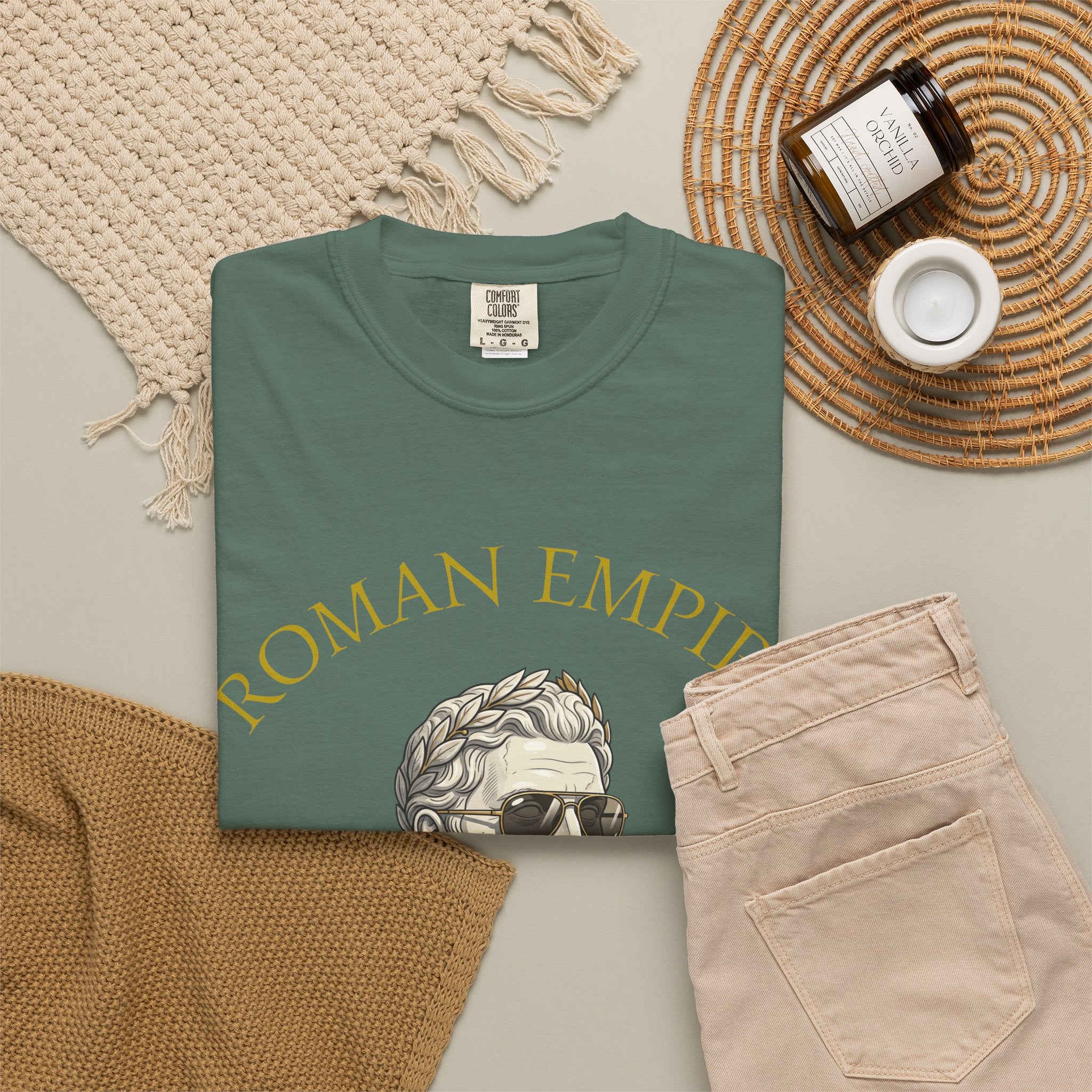 Roman Empire Daily T-Shirt — Classic Bust Graphic Tee