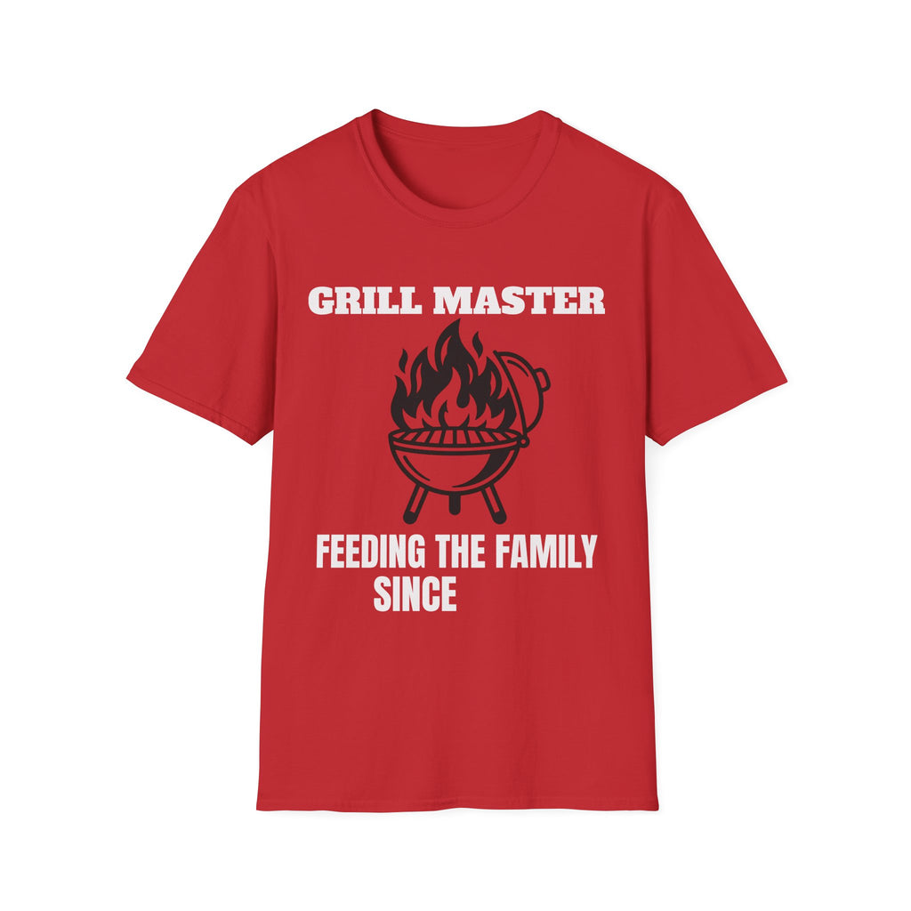 Grill Master T-Shirt — 'Grill Master: Feeding the Family Since' BBQ Tee