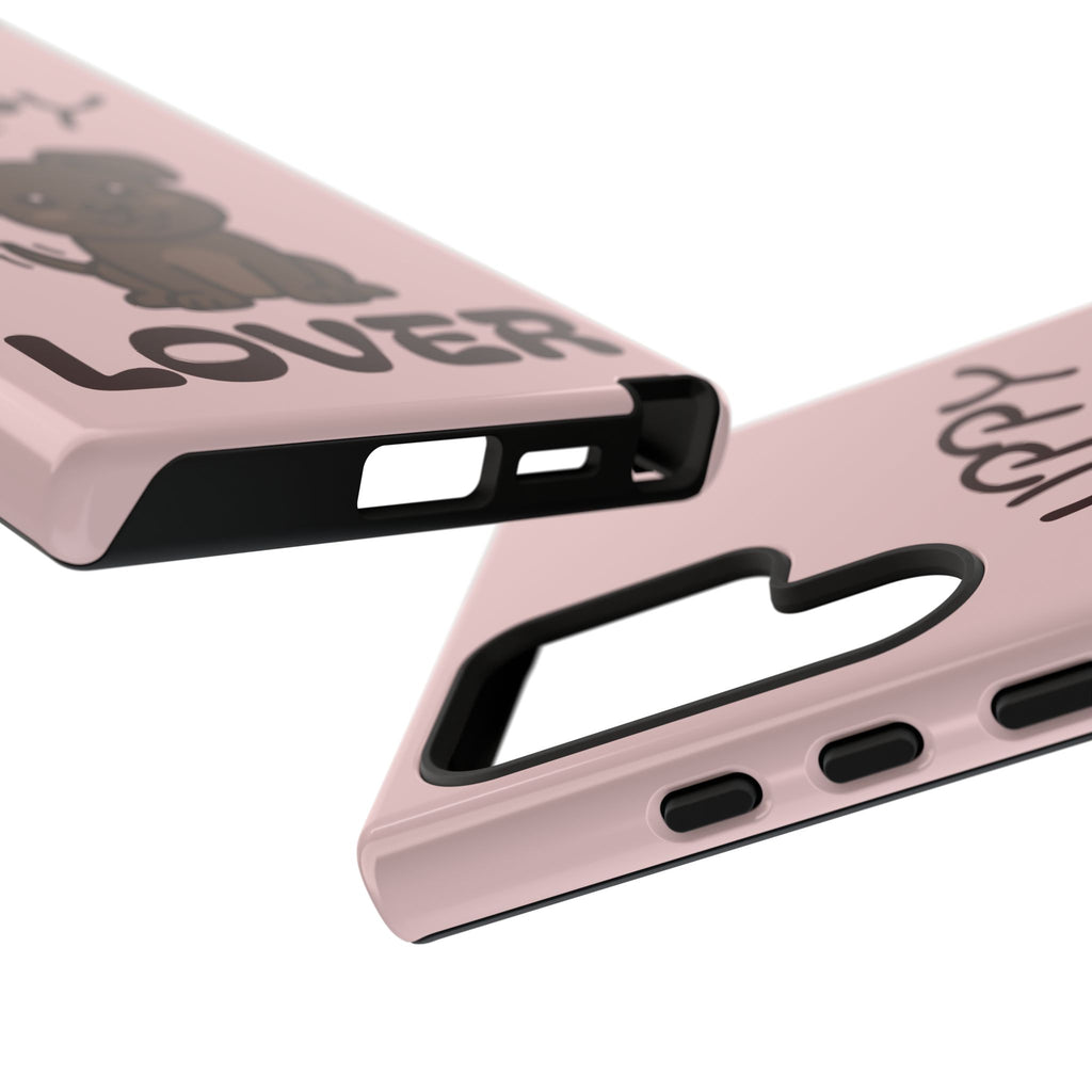 Puppy Lover Phone Case — Cute Brown Puppy Tough Phone Cover
