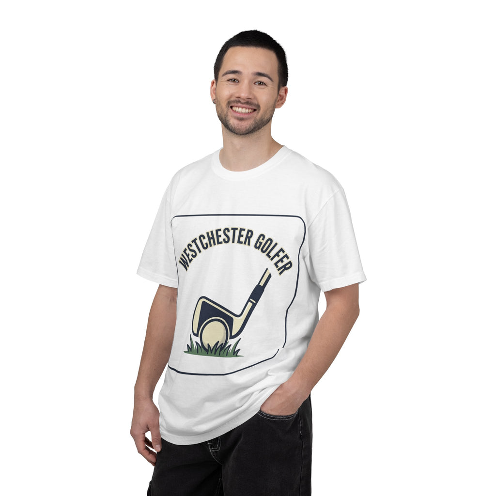 Westchester Golfer T-Shirt — Retro Golf Club & Tee Graphic