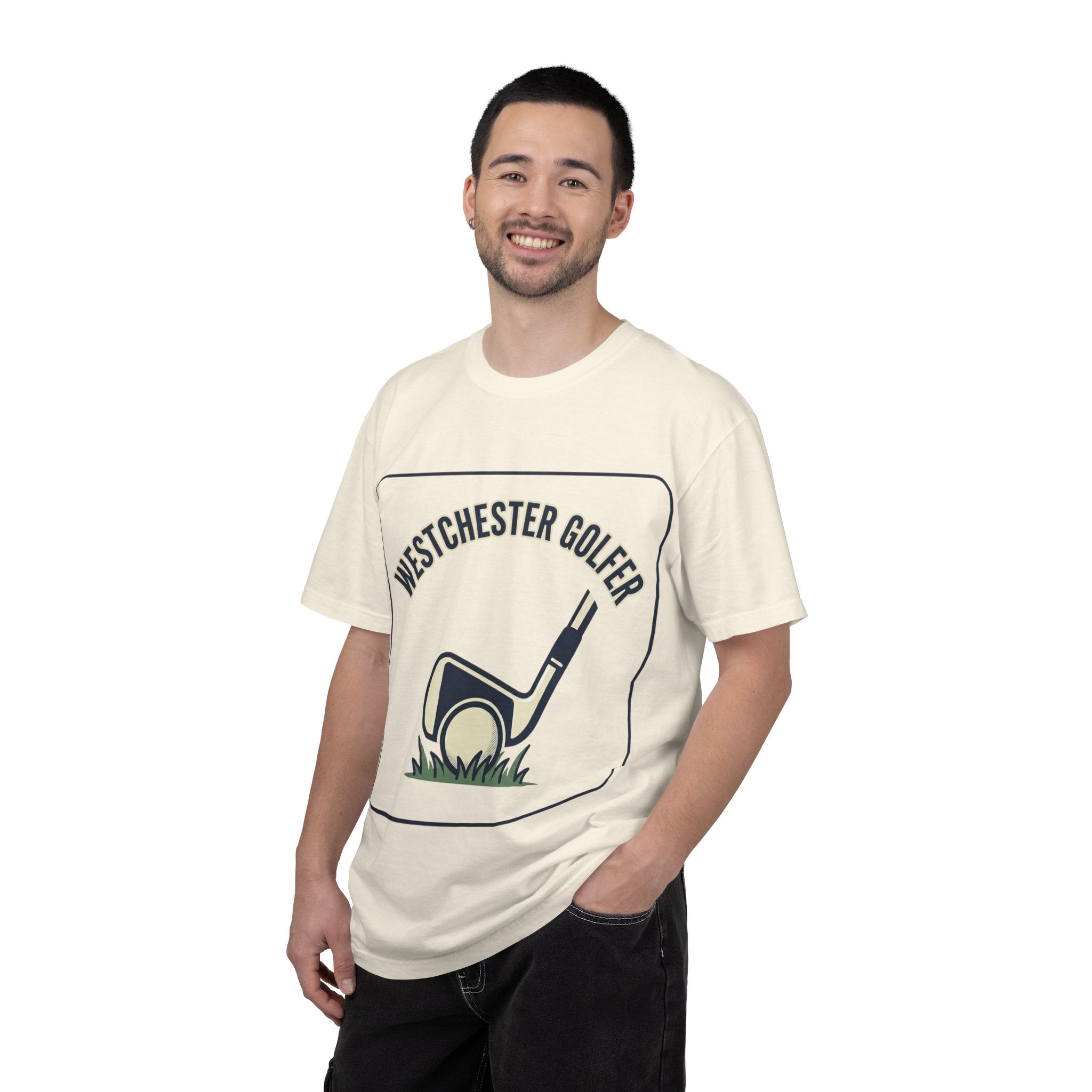Westchester Golfer T-Shirt — Retro Golf Club & Tee Graphic