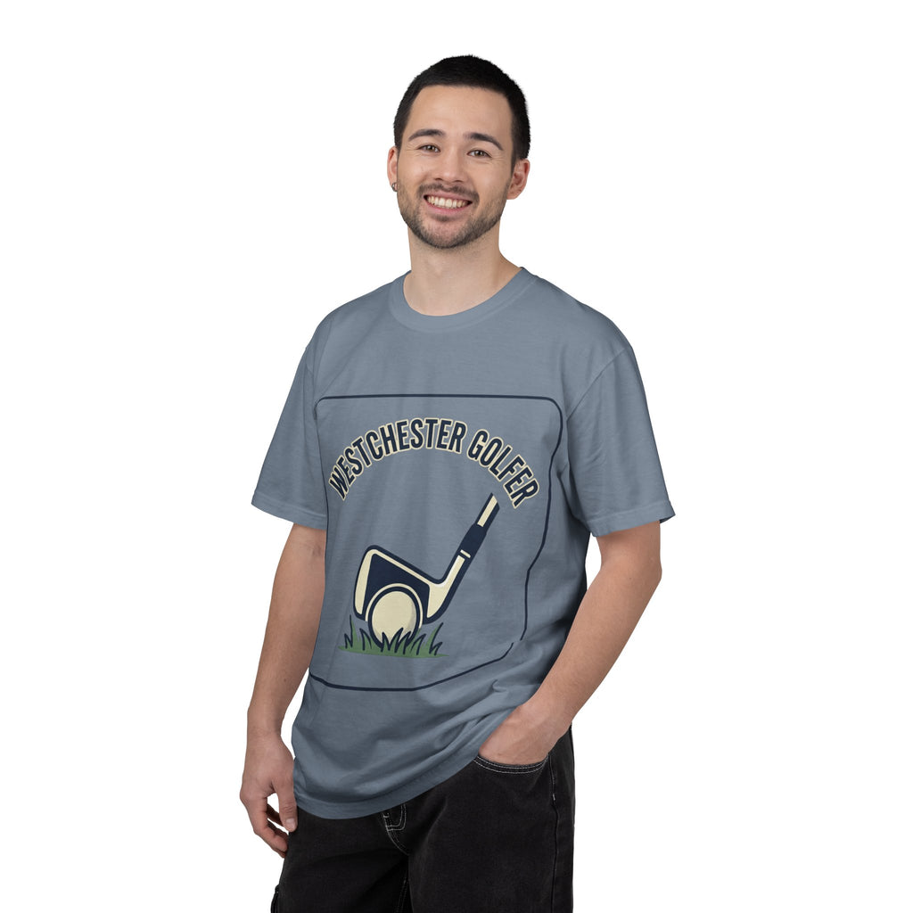 Westchester Golfer T-Shirt — Retro Golf Club & Tee Graphic